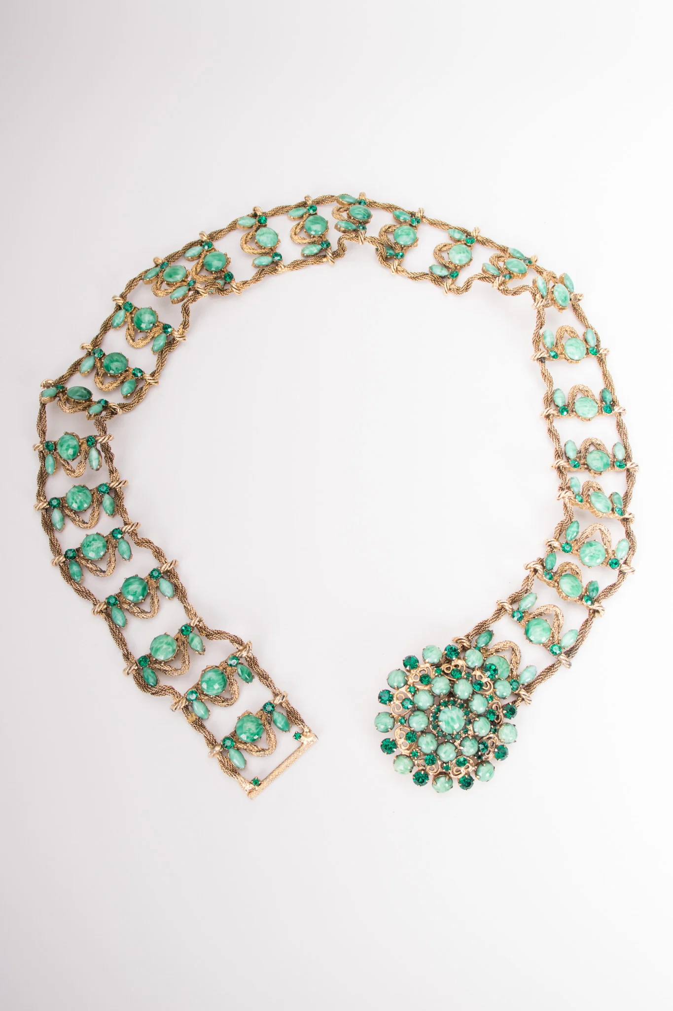 Crystal Gemstone Metal Belt - Image 4