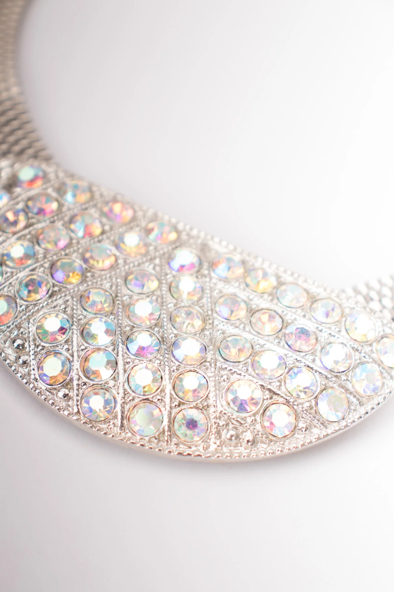Crystal Half Moon Collar - Image 4