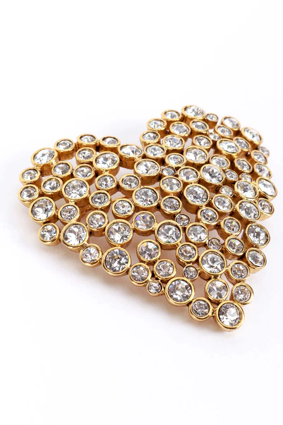 Crystal Heart Brooch - Image 3