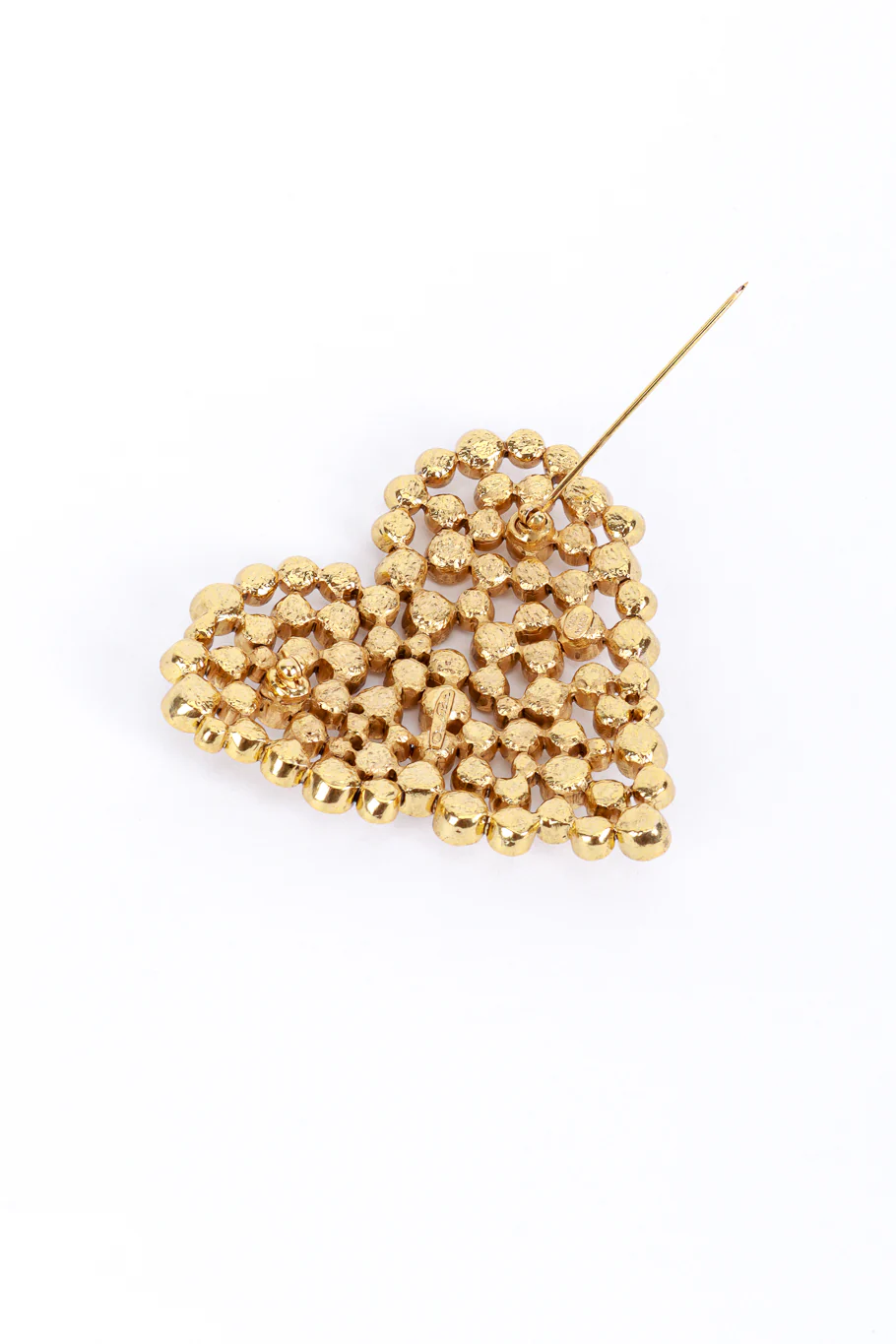 Crystal Heart Brooch - Image 4