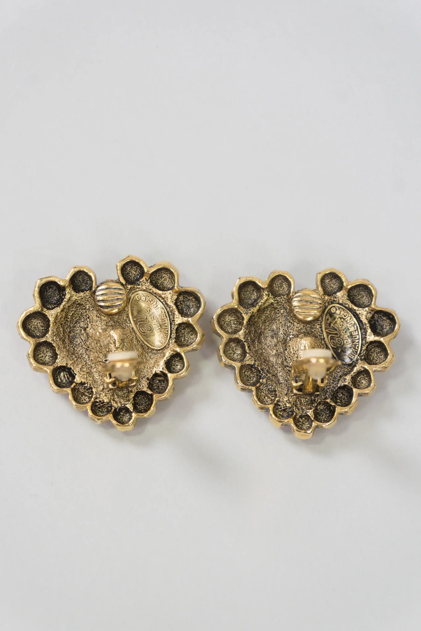 Crystal Heart Earrings - Image 6