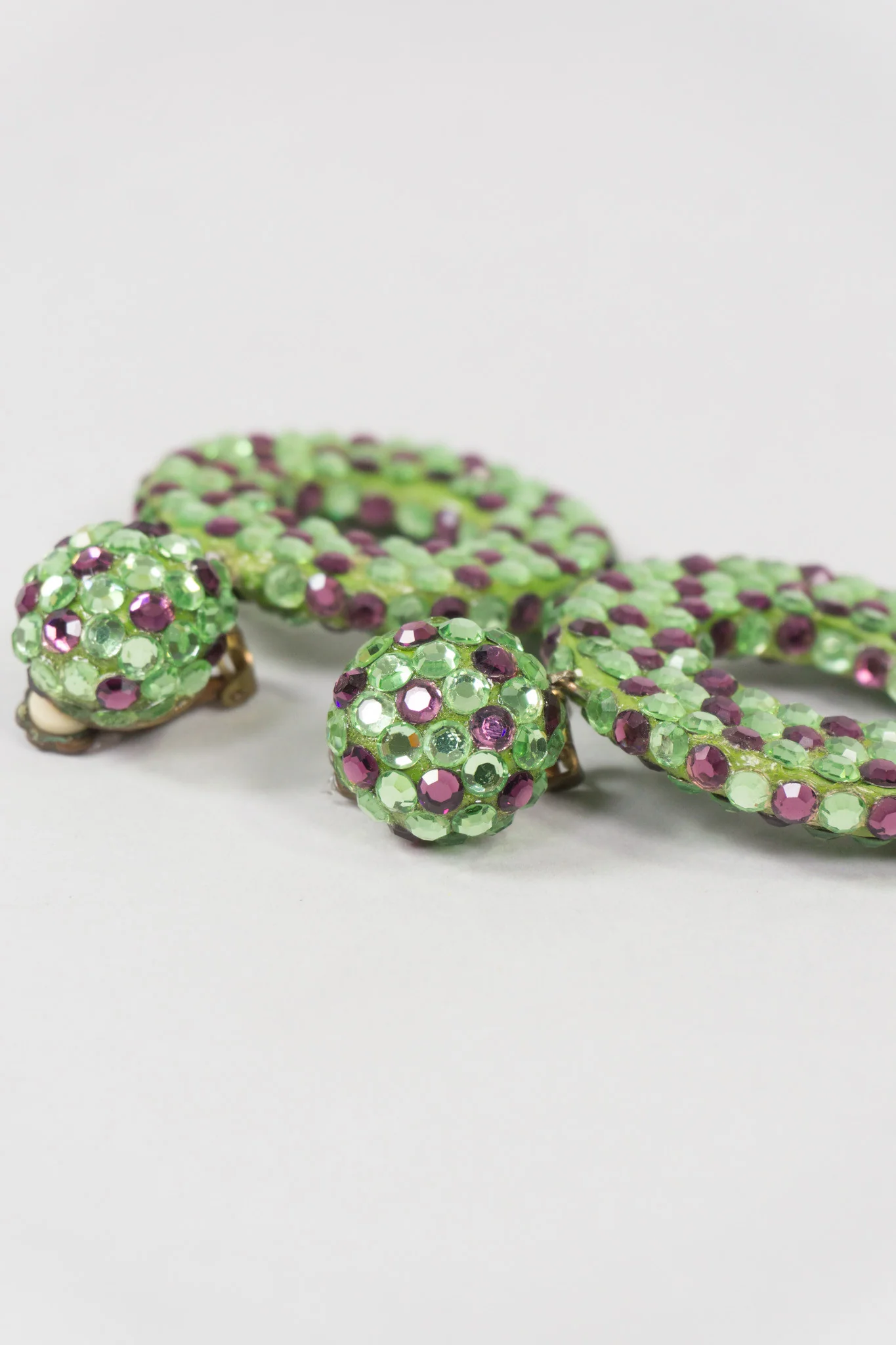 Crystal Hoop Earrings - Image 7