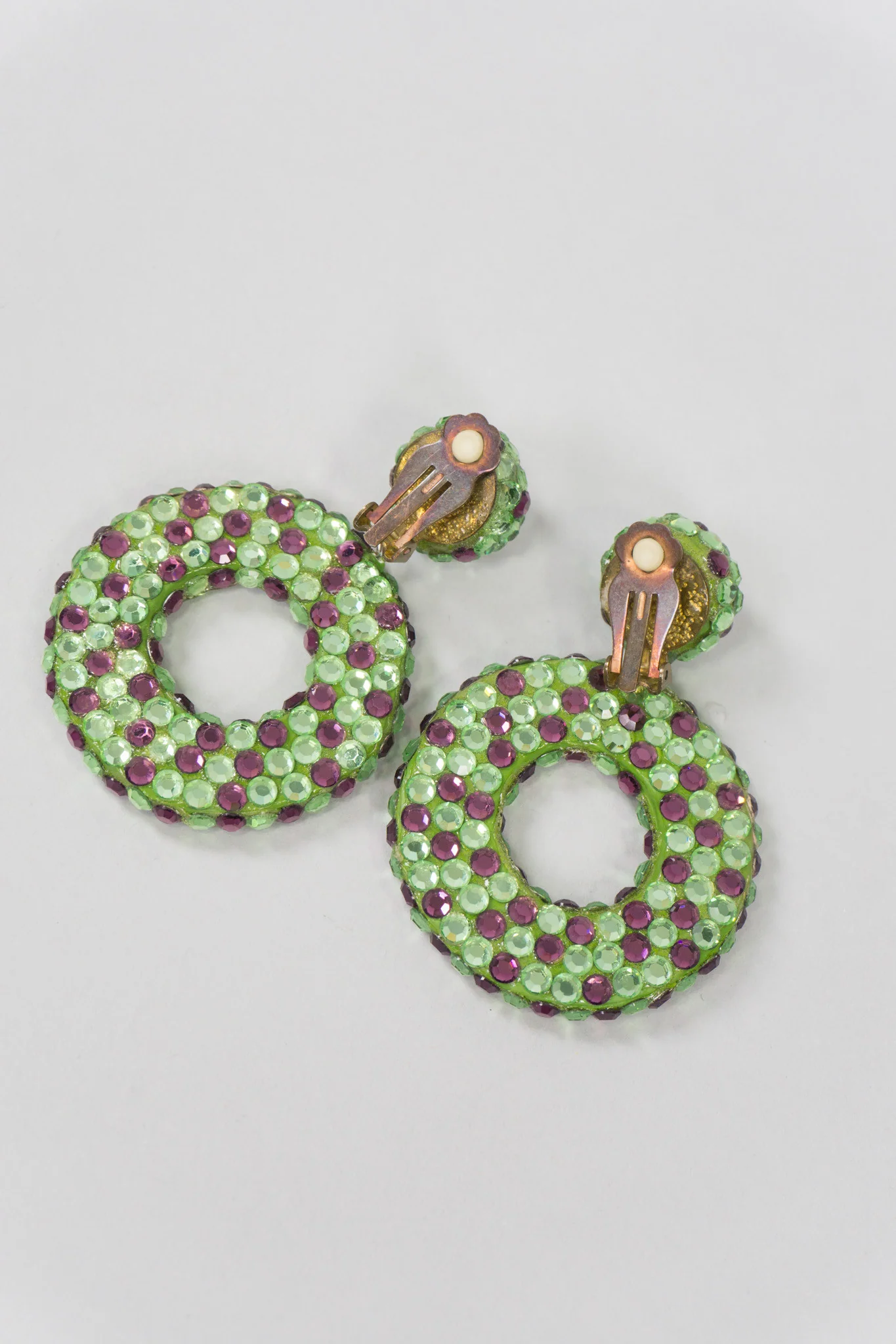 Crystal Hoop Earrings - Image 8