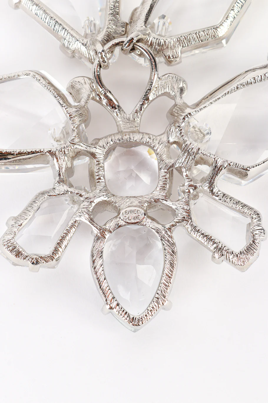 Crystal Ice Butterfly Pendant Necklace - Image 5