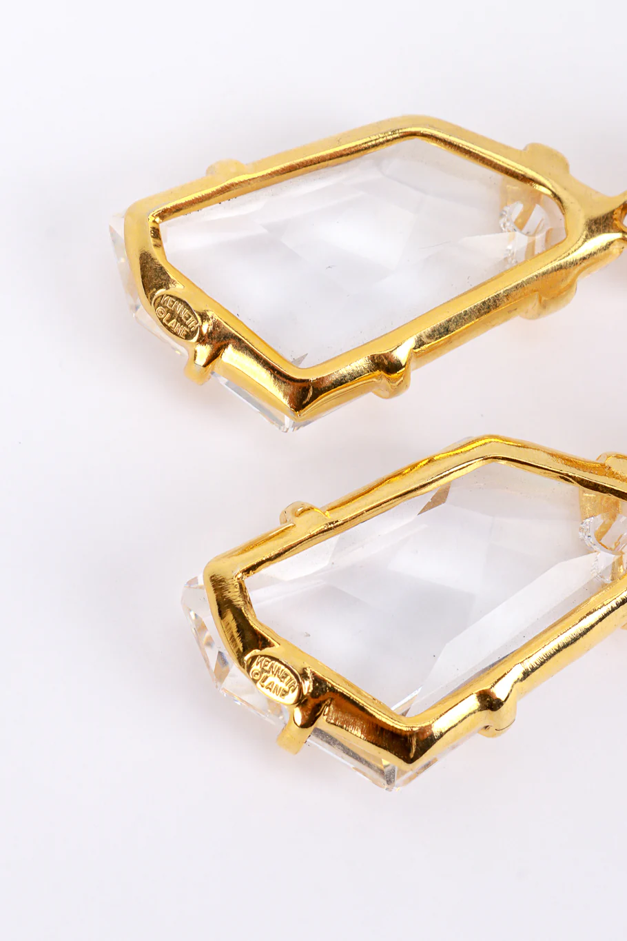 Crystal Ice Nugget Earrings - Image 5