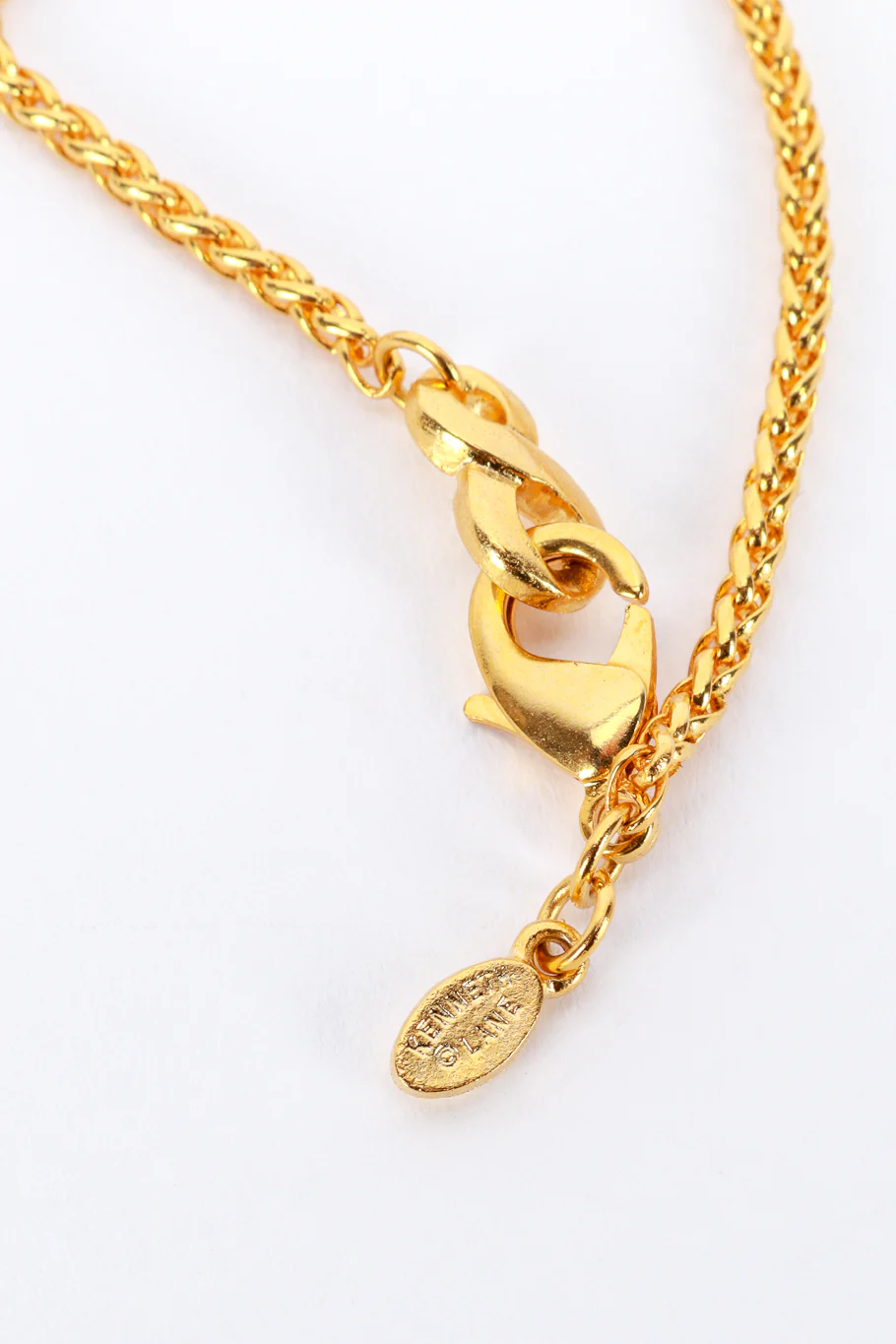 Crystal Imperial Egg Teardrop Pendant Necklace - Image 5