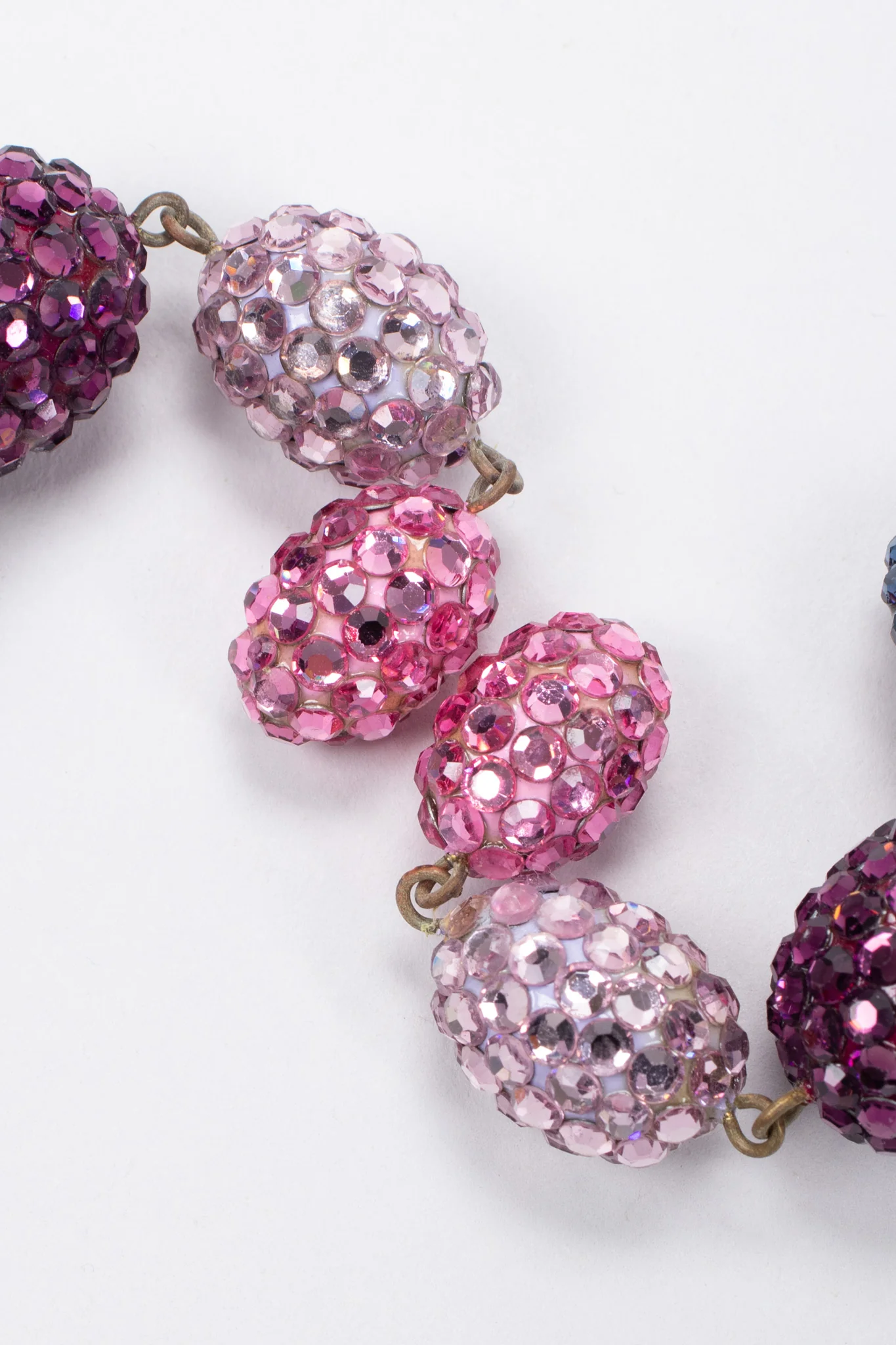 Crystal Jelly Bean Drop Earrings - Image 6