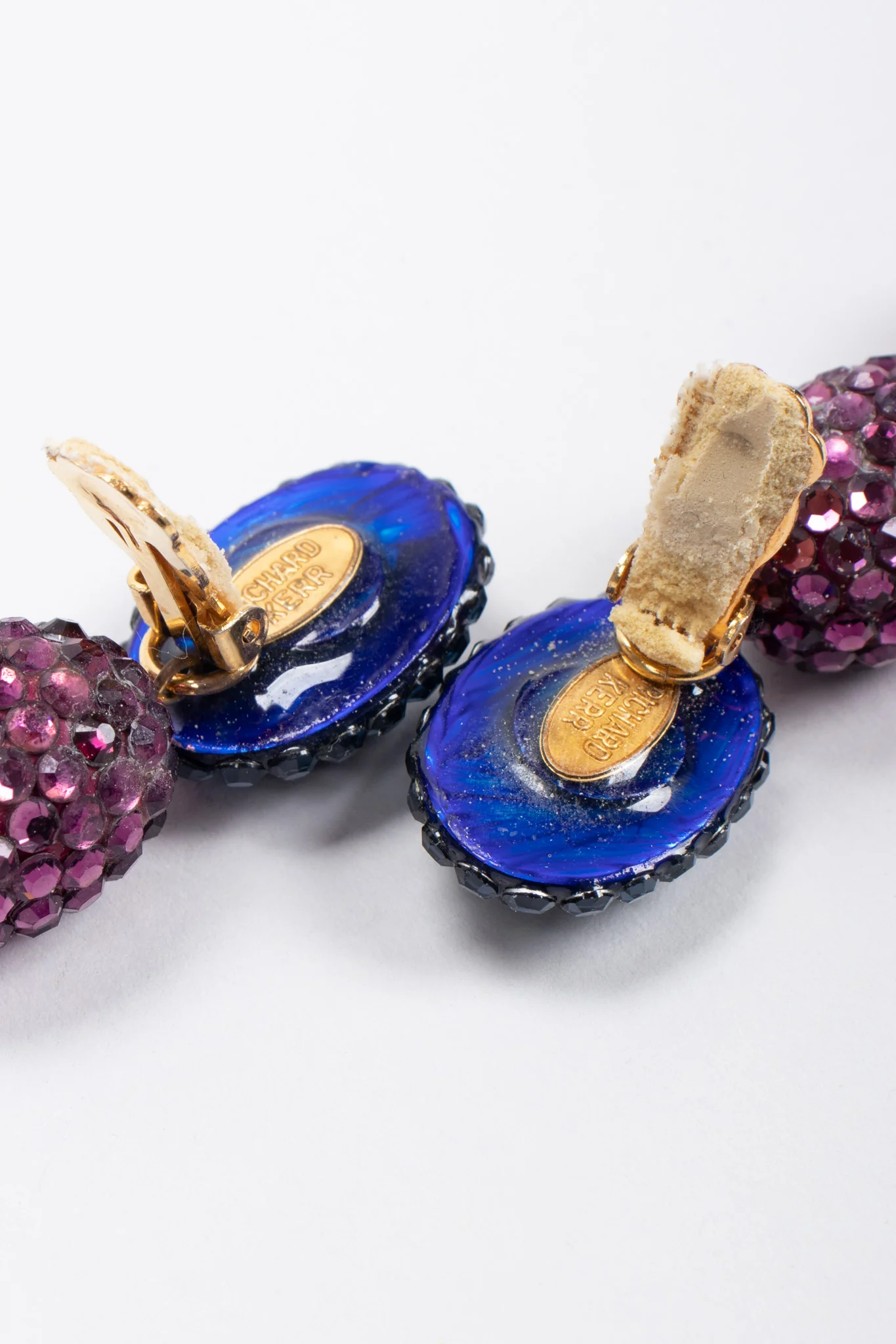 Crystal Jelly Bean Drop Earrings - Image 9