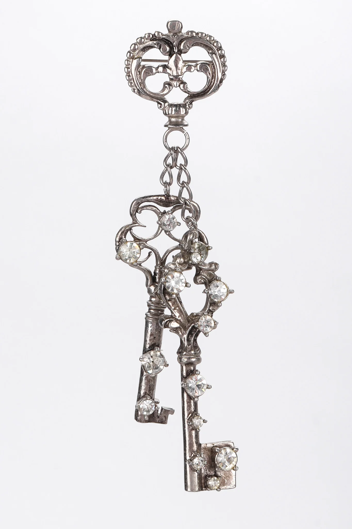 Crystal Keys Brooch - Image 3