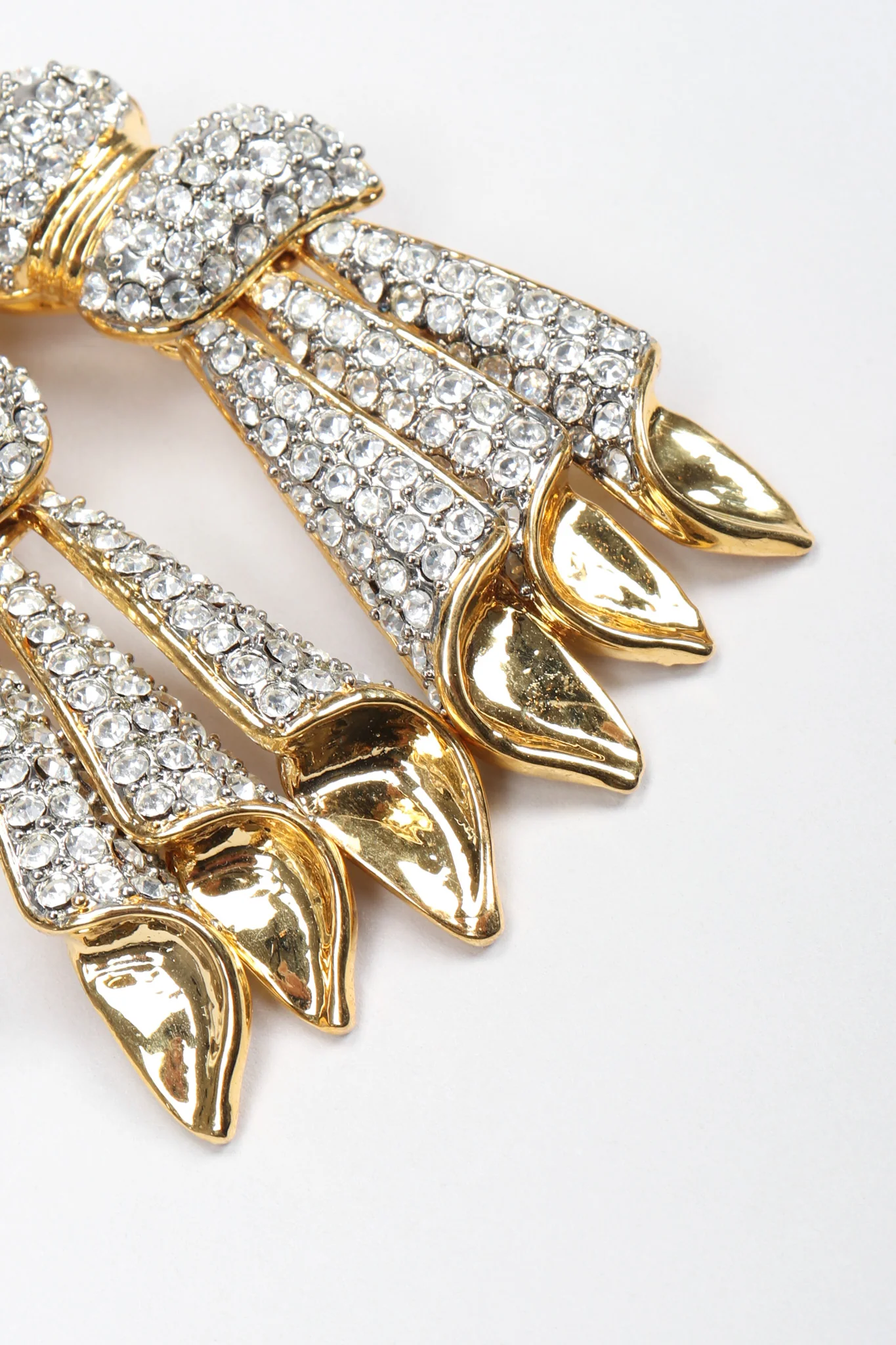 Crystal Knot Dangle Earrings - Image 8