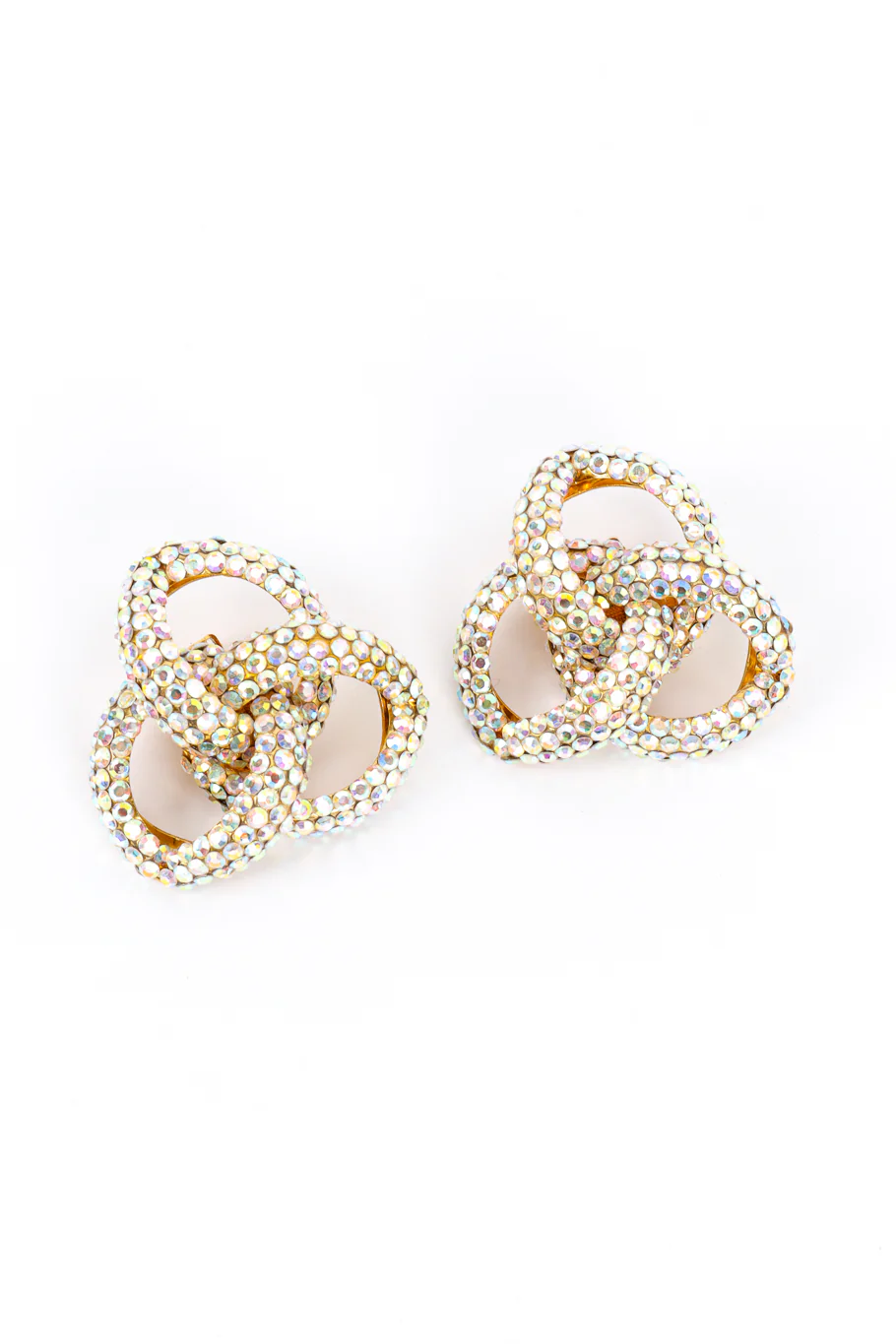 Crystal Knot Earrings
