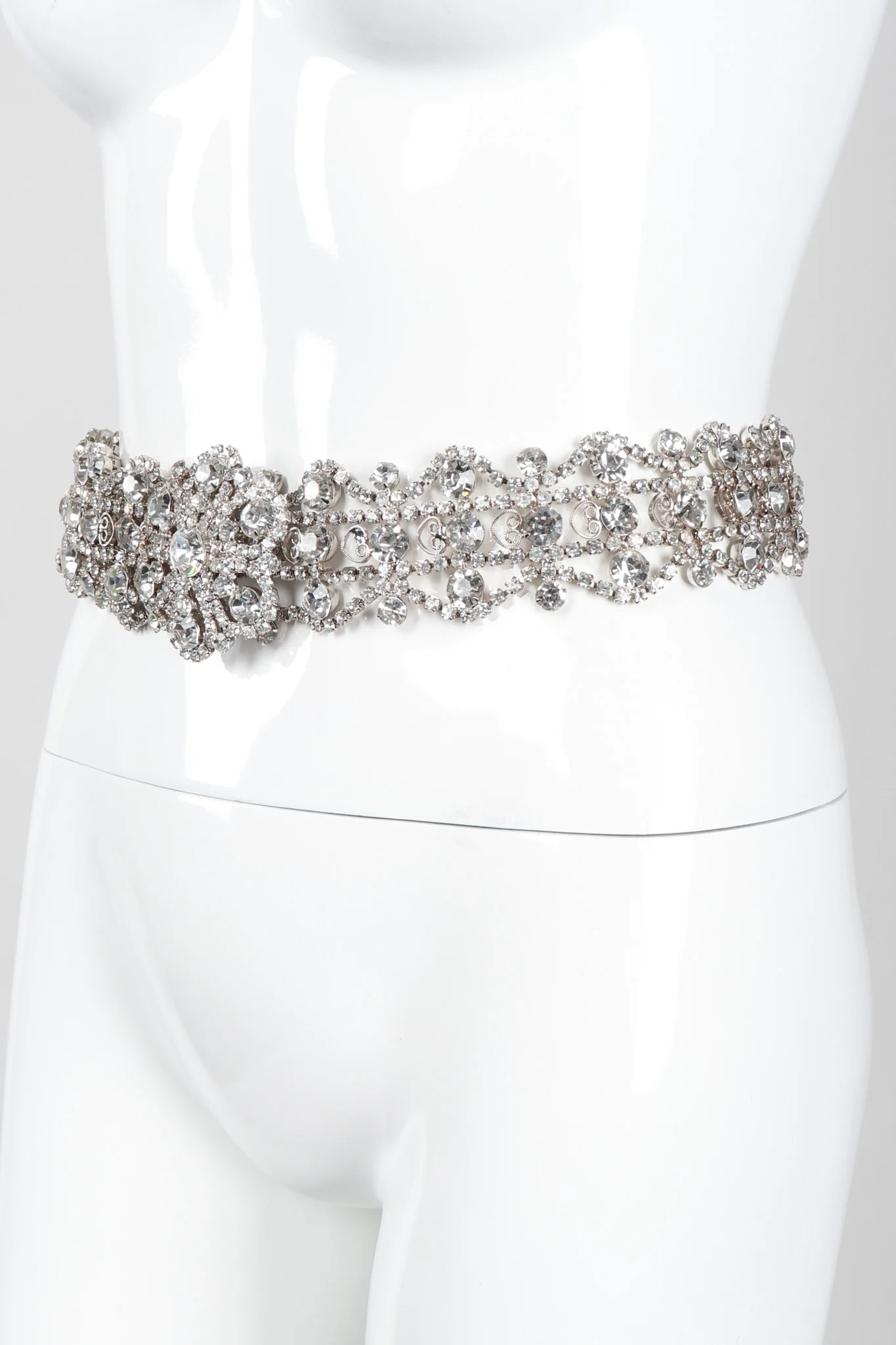 Crystal Metal Lace Belt - Image 7