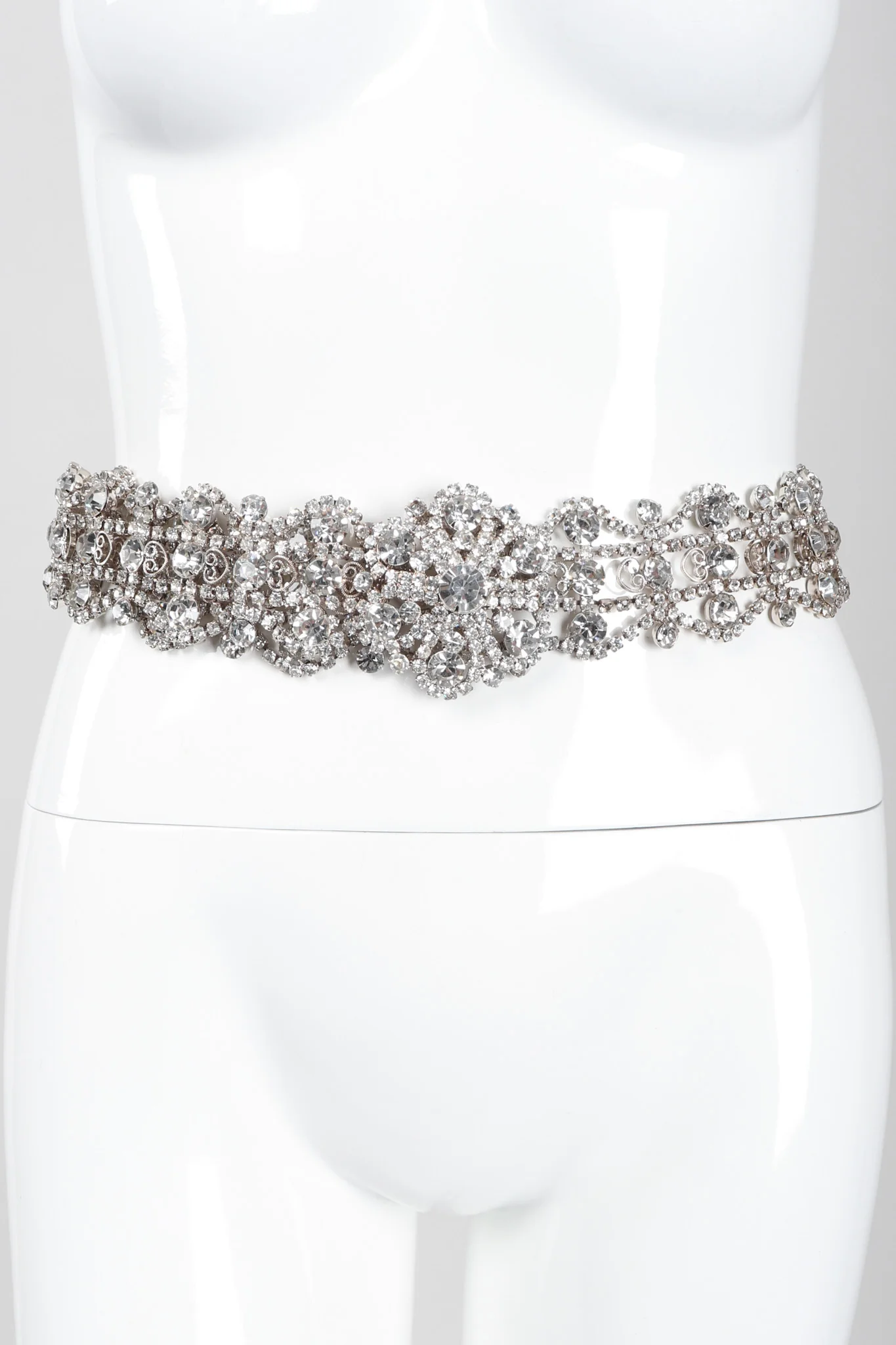 Crystal Metal Lace Belt - Image 8