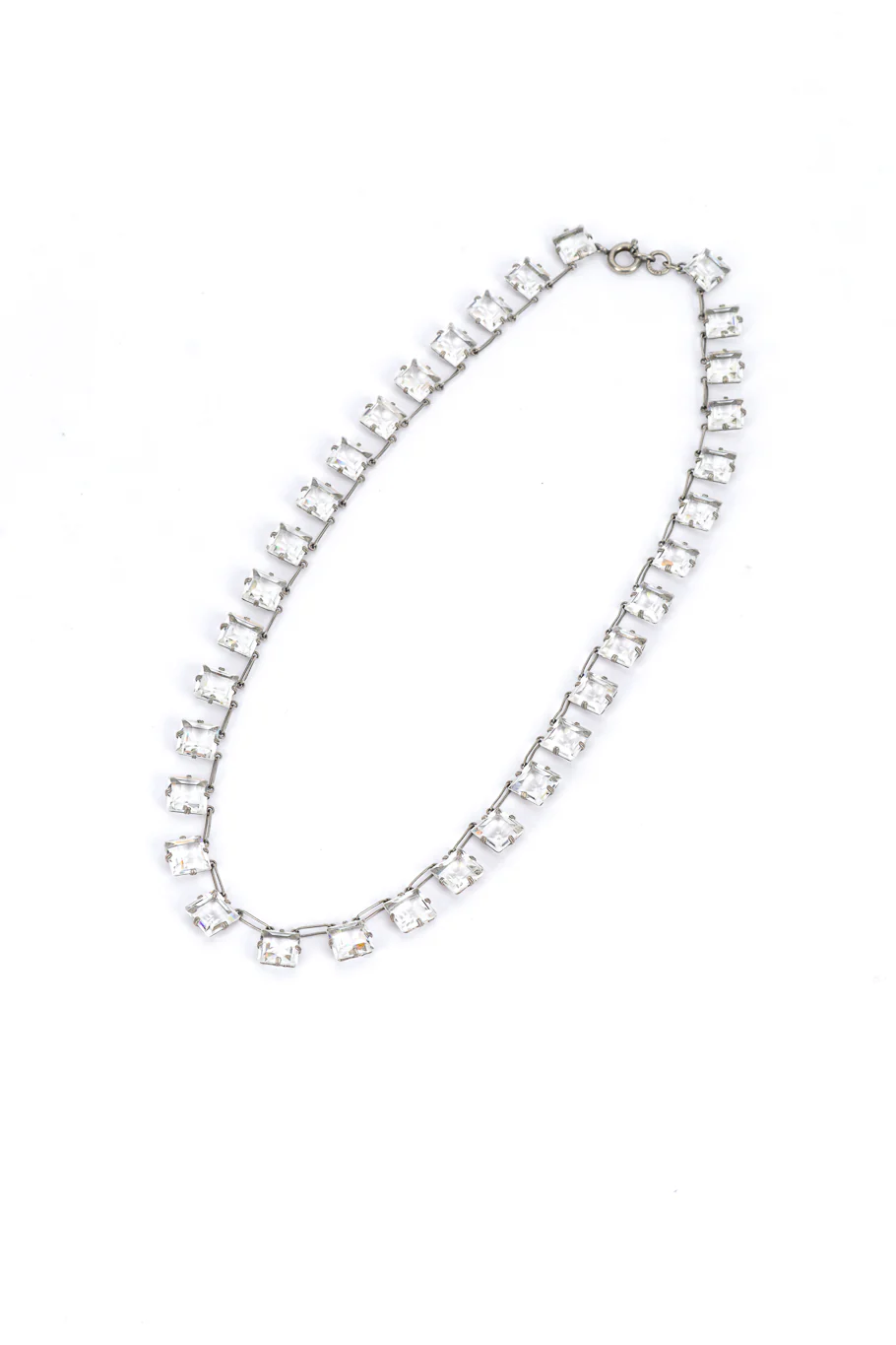 Crystal Link Collar Necklace