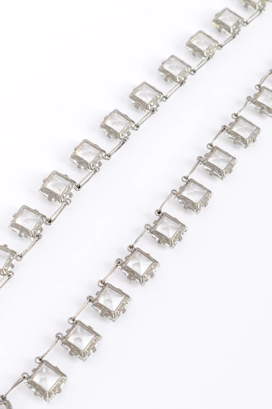 Crystal Link Collar Necklace - Image 4