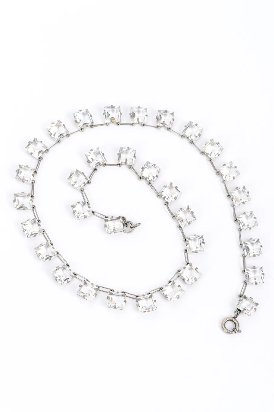 Crystal Link Collar Necklace - Image 5