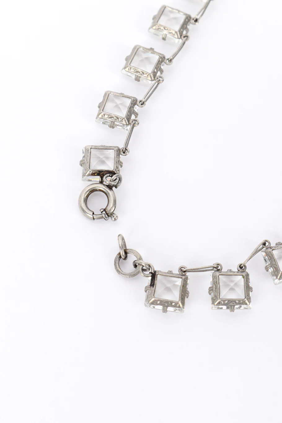 Crystal Link Collar Necklace - Image 6