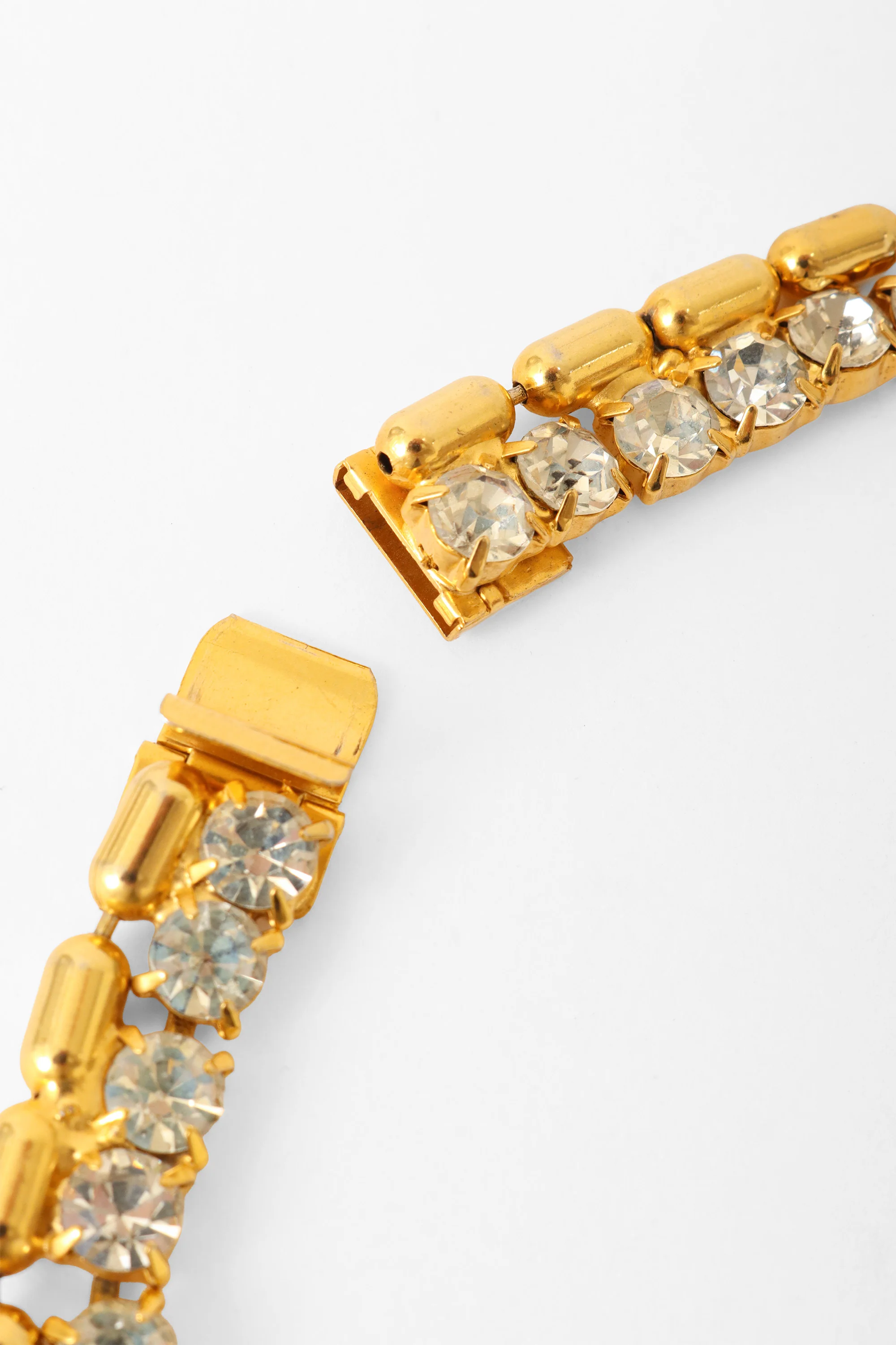 Crystal Loop Drop Statement Necklaces - Image 4