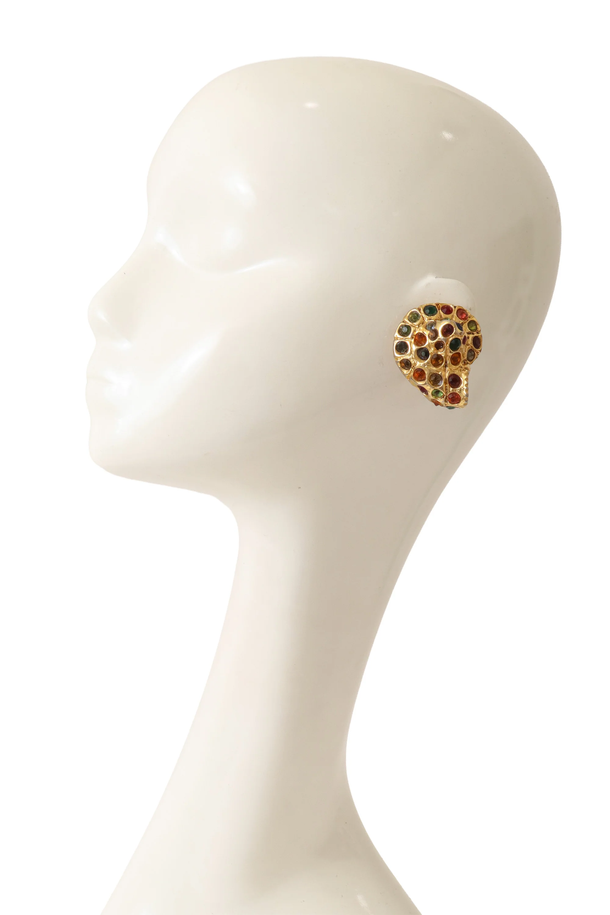 Crystal Nautilus Earrings - Image 2