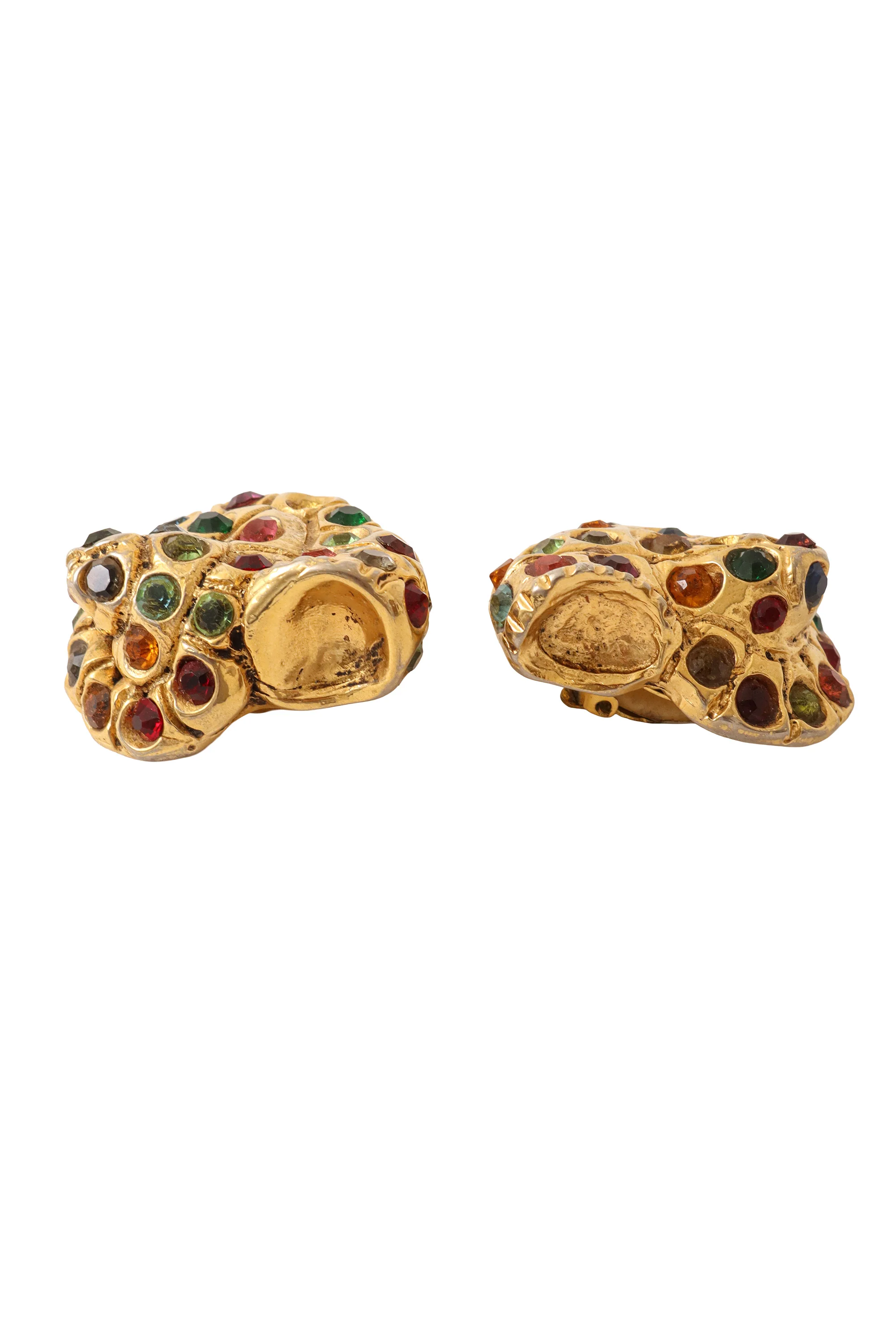 Crystal Nautilus Earrings - Image 5