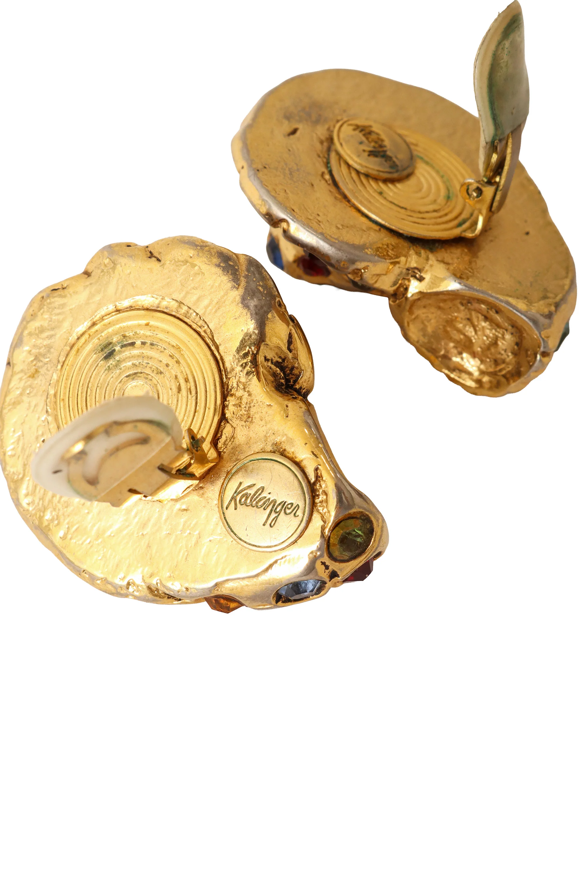 Crystal Nautilus Earrings - Image 7