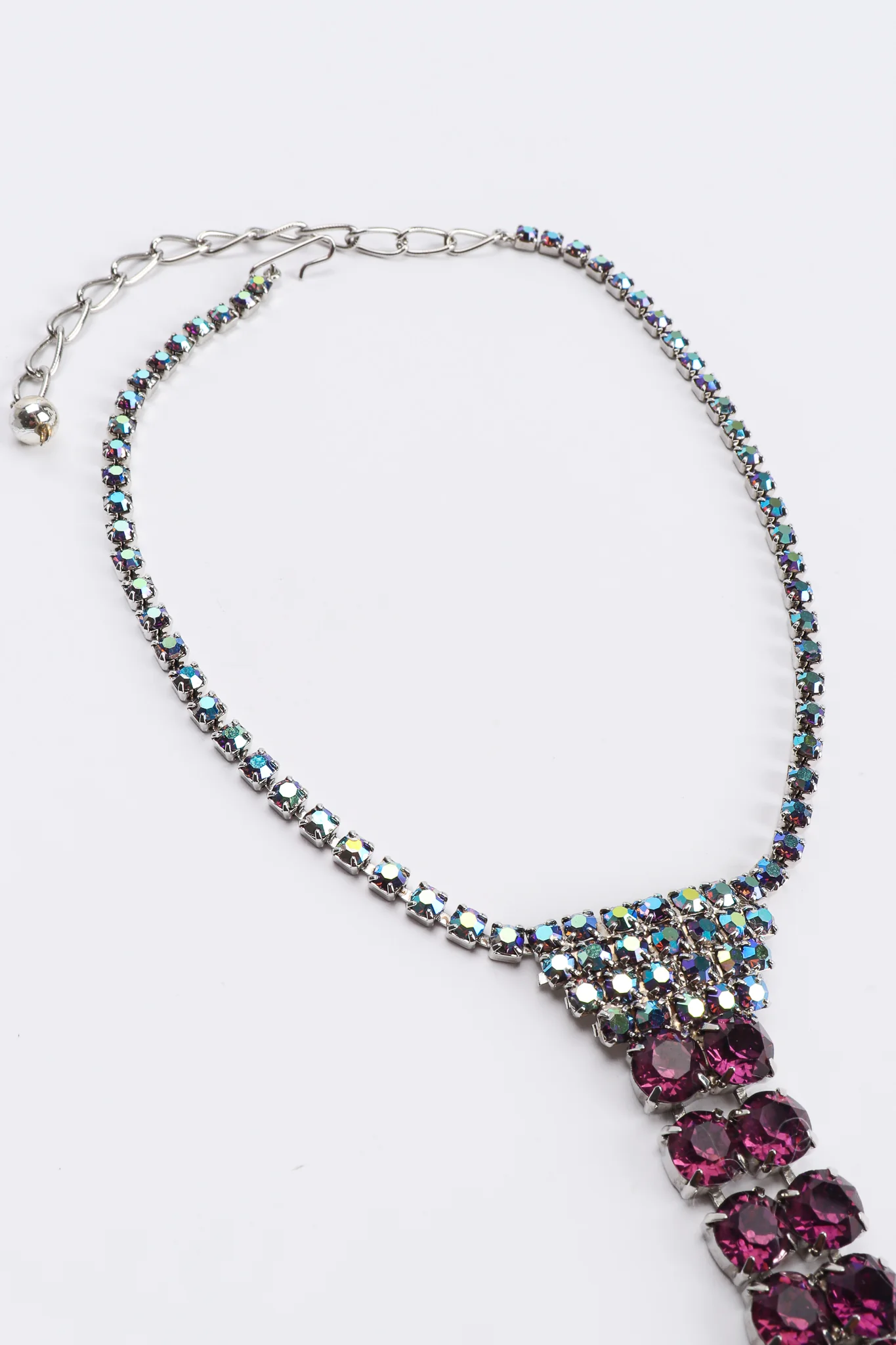Crystal Necktie Necklace - Image 2