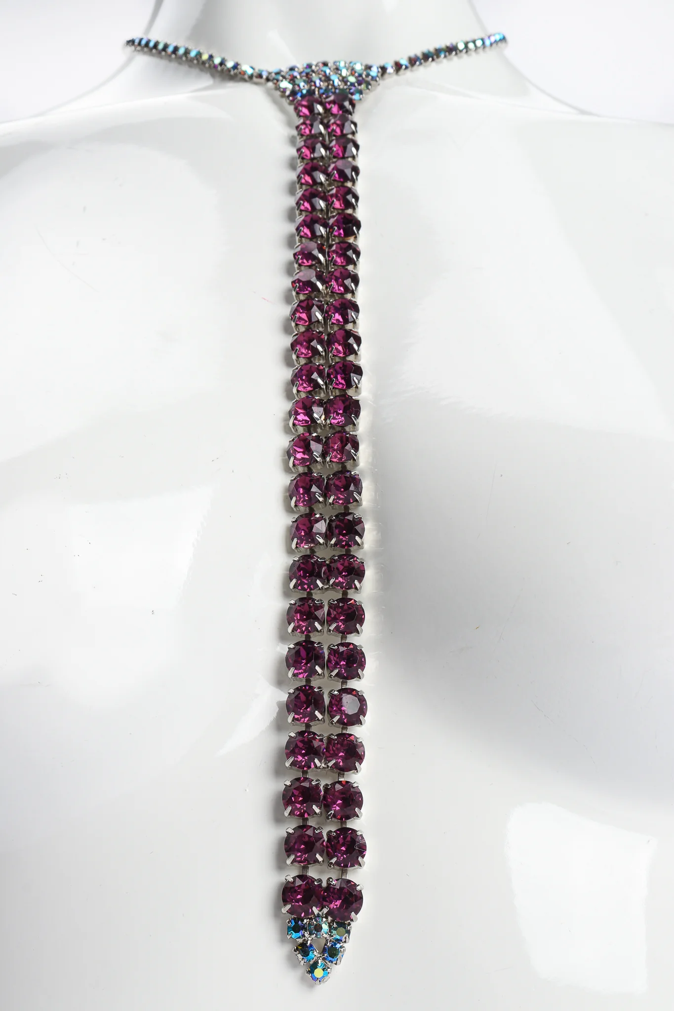 Crystal Necktie Necklace - Image 4