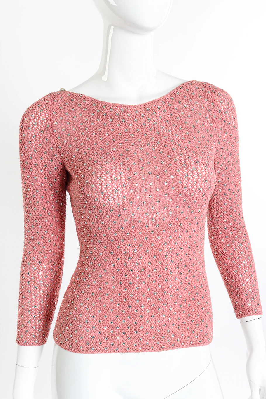 Crystal Open Knit Top II - Image 4