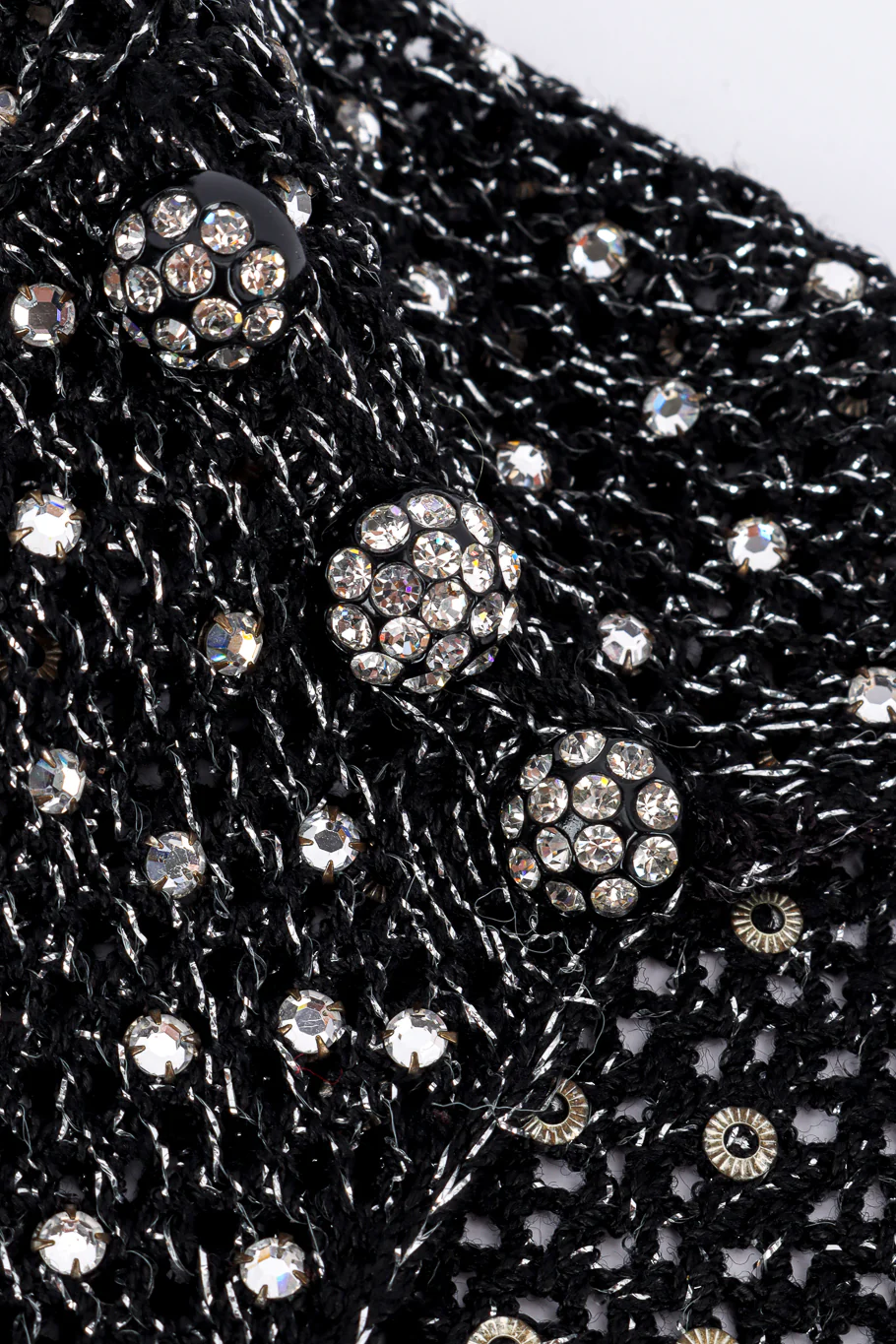 Crystal Open Knit Top - Image 5