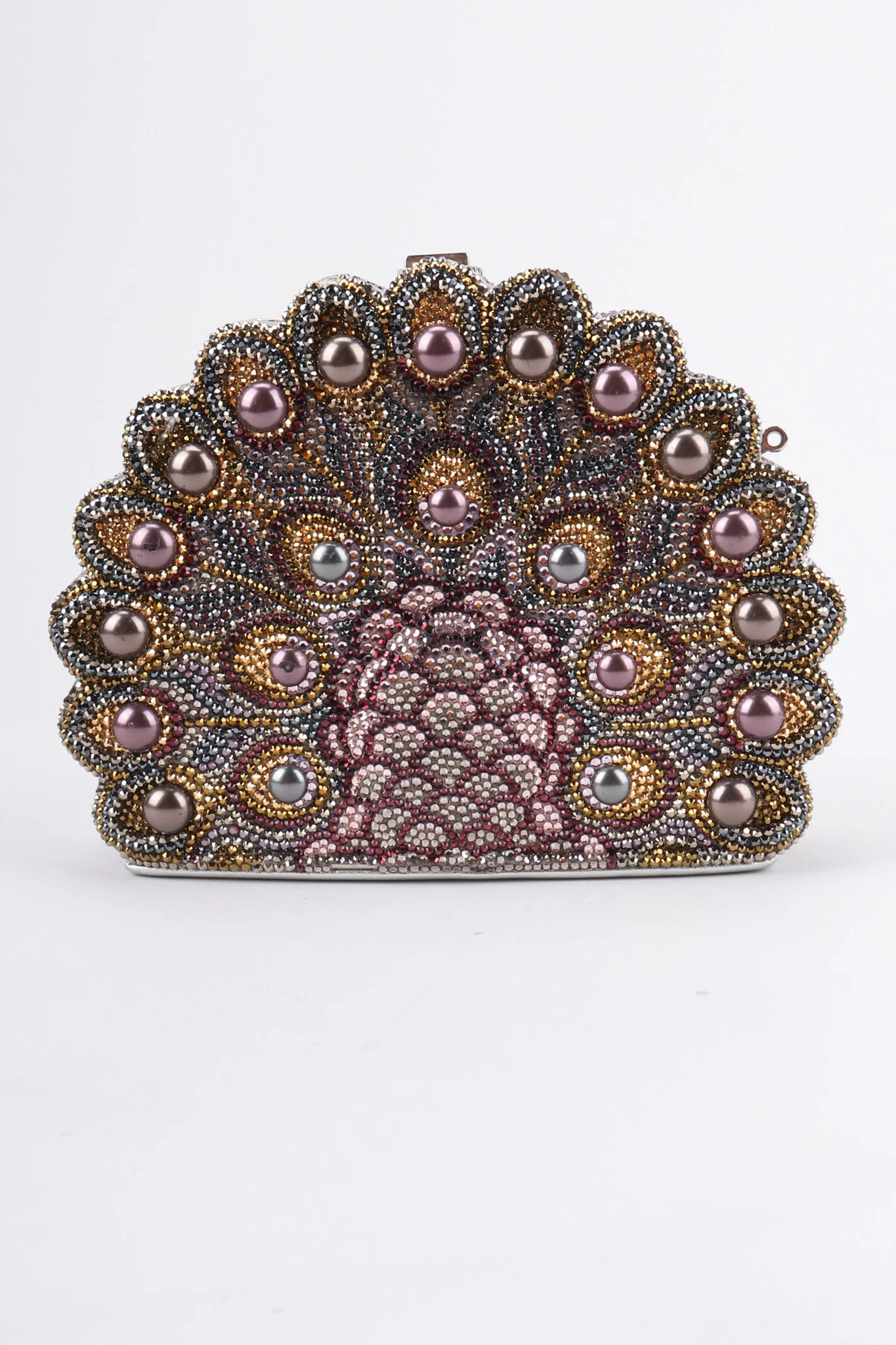 Crystal Peacock Clutch - Image 5