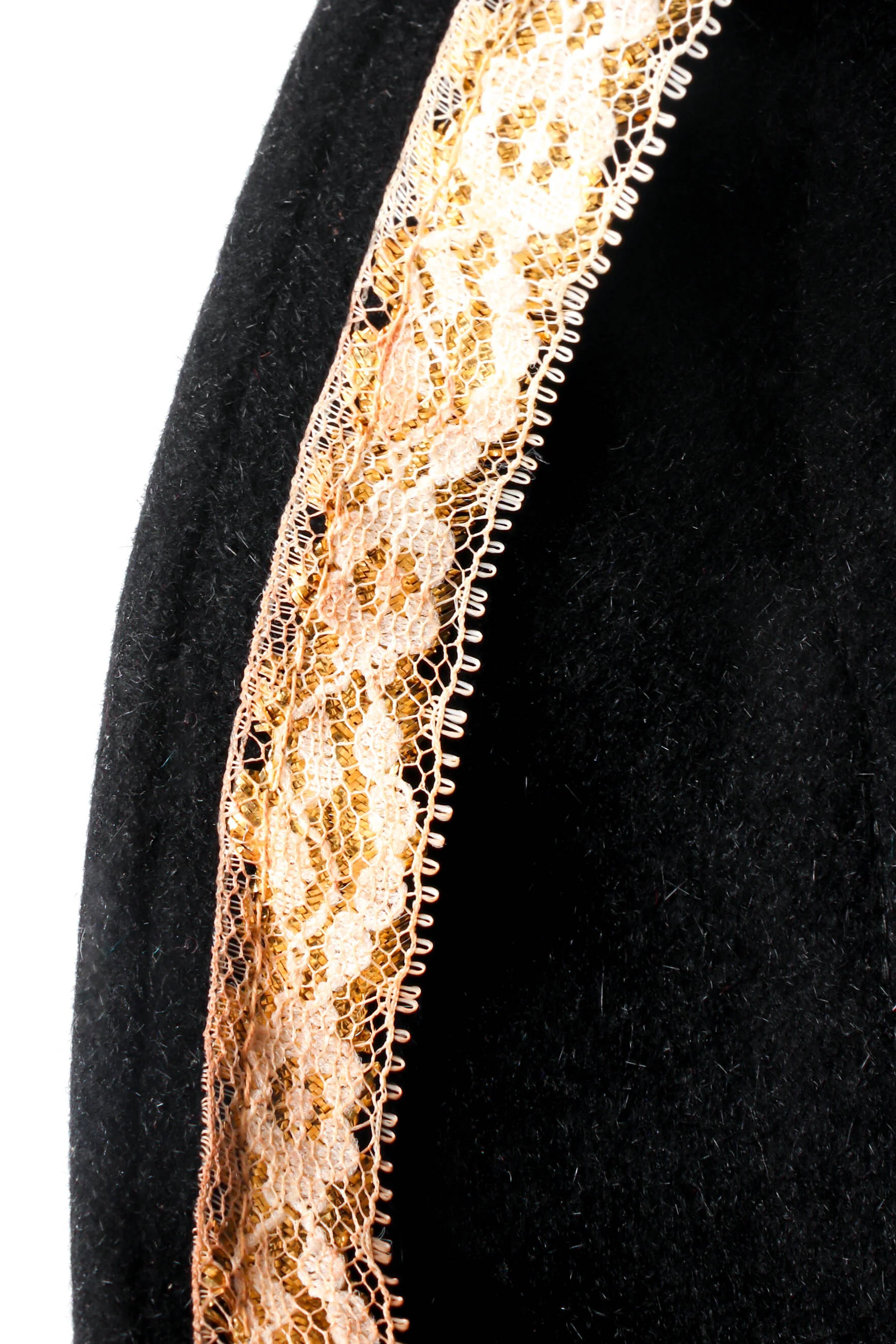 Crystal & Pearl Studded Halo Hat - Image 10