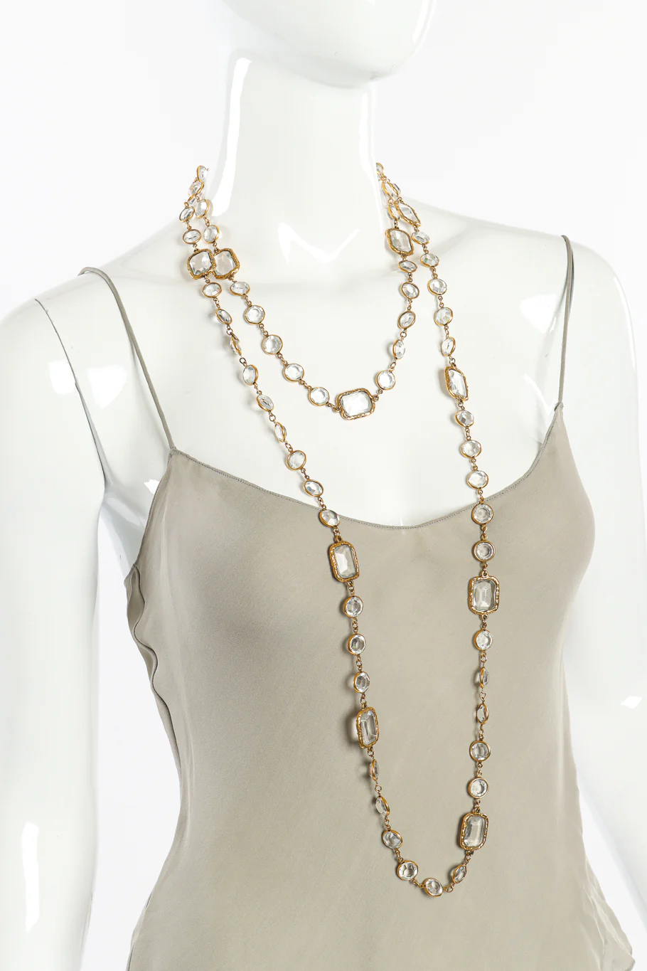Crystal Sautoir Necklace II