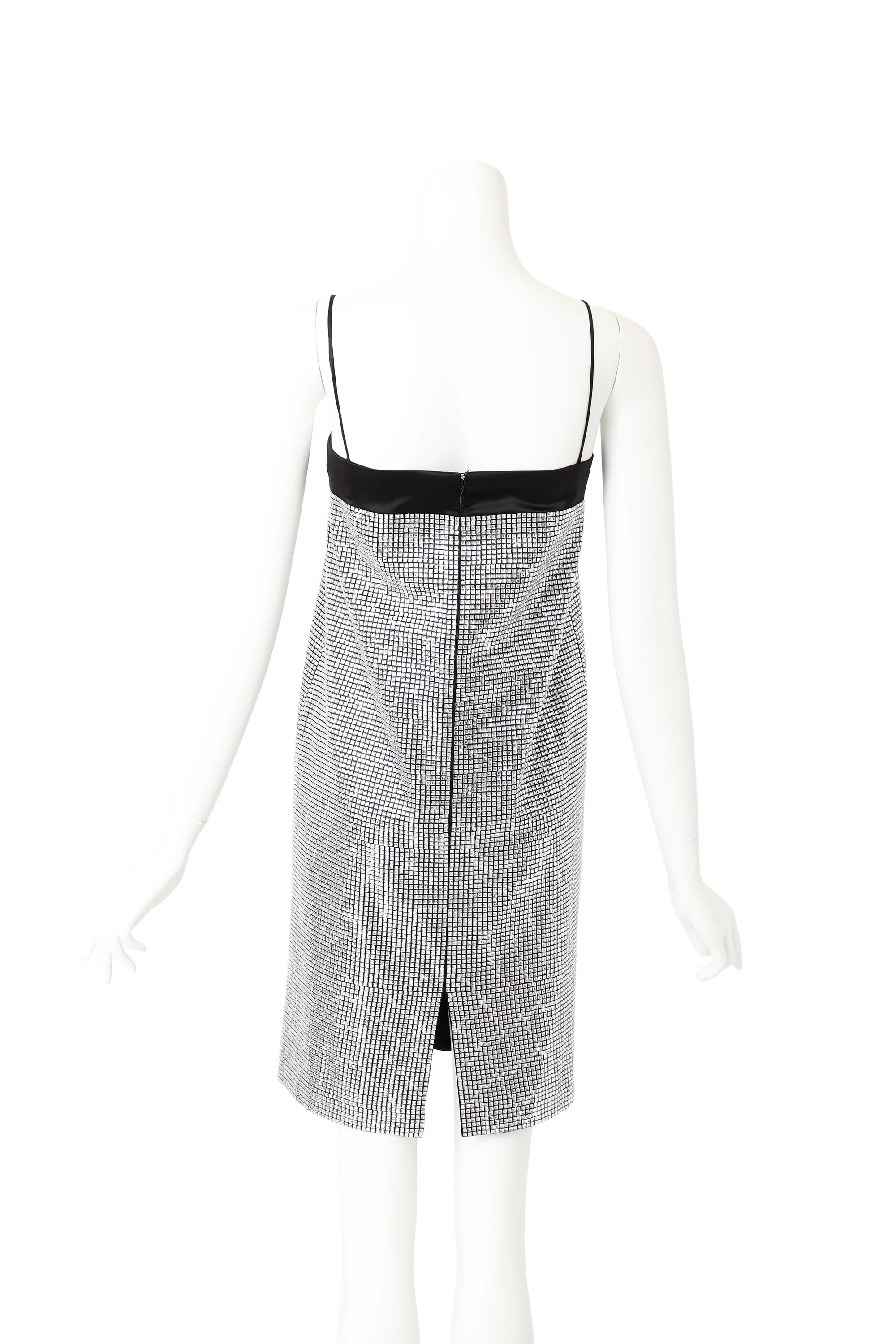 Crystal Slip Mini Dress - Image 4