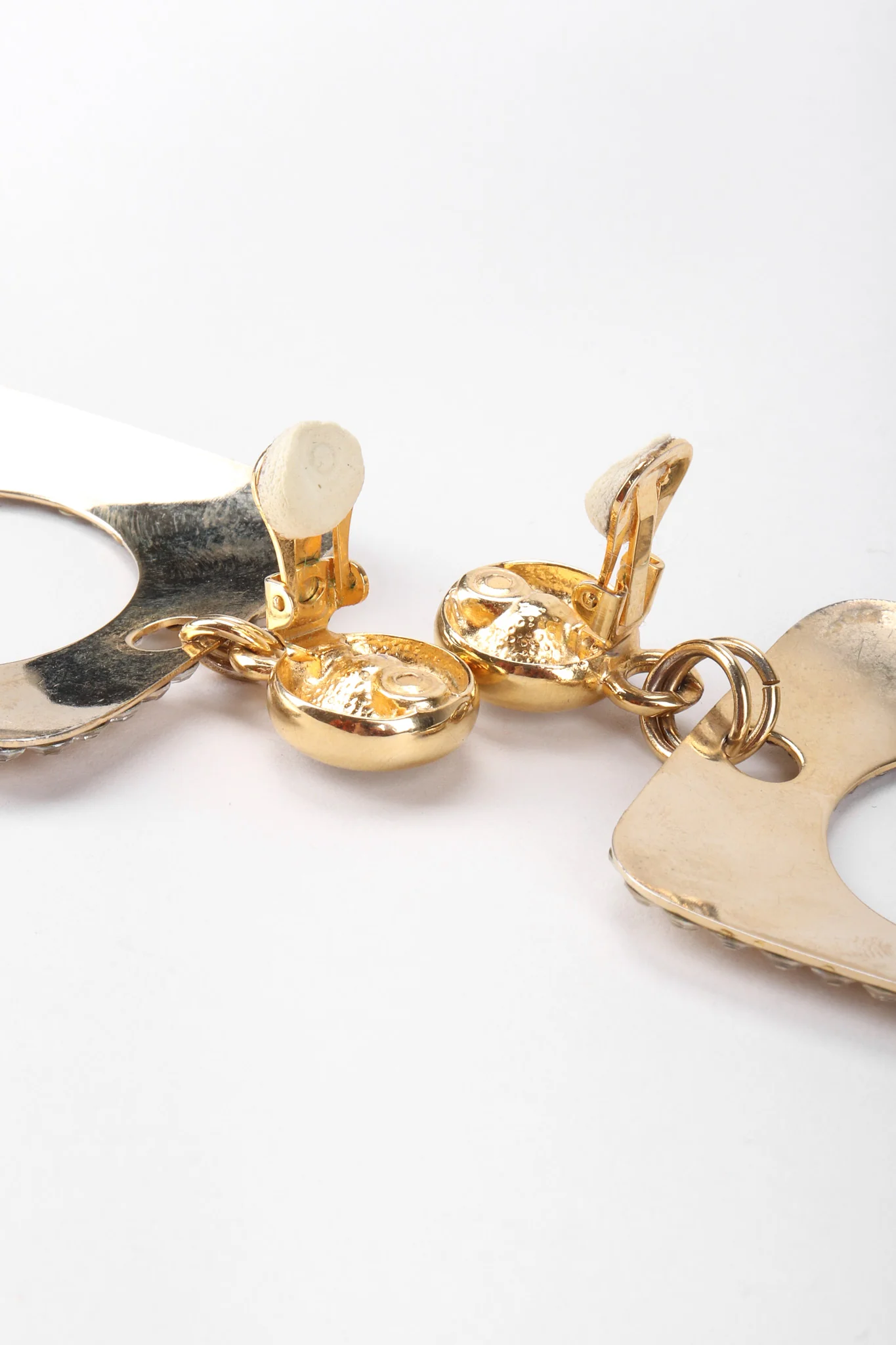 Crystal Square Hoop Earrings - Image 7