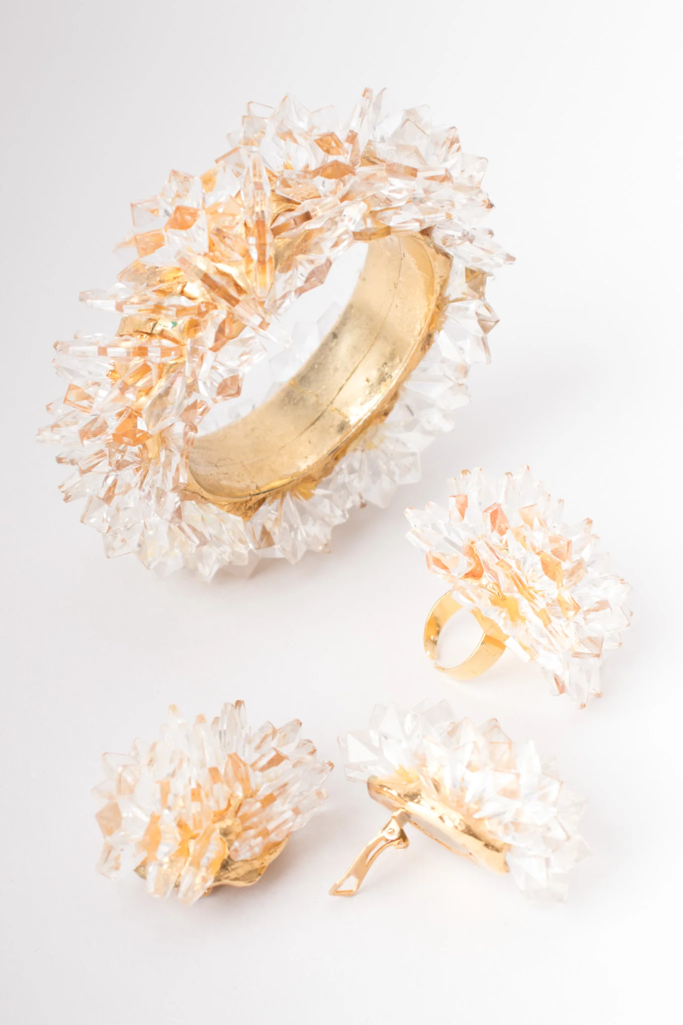 Crystal Stalactite Cuff Bracelet - Image 10
