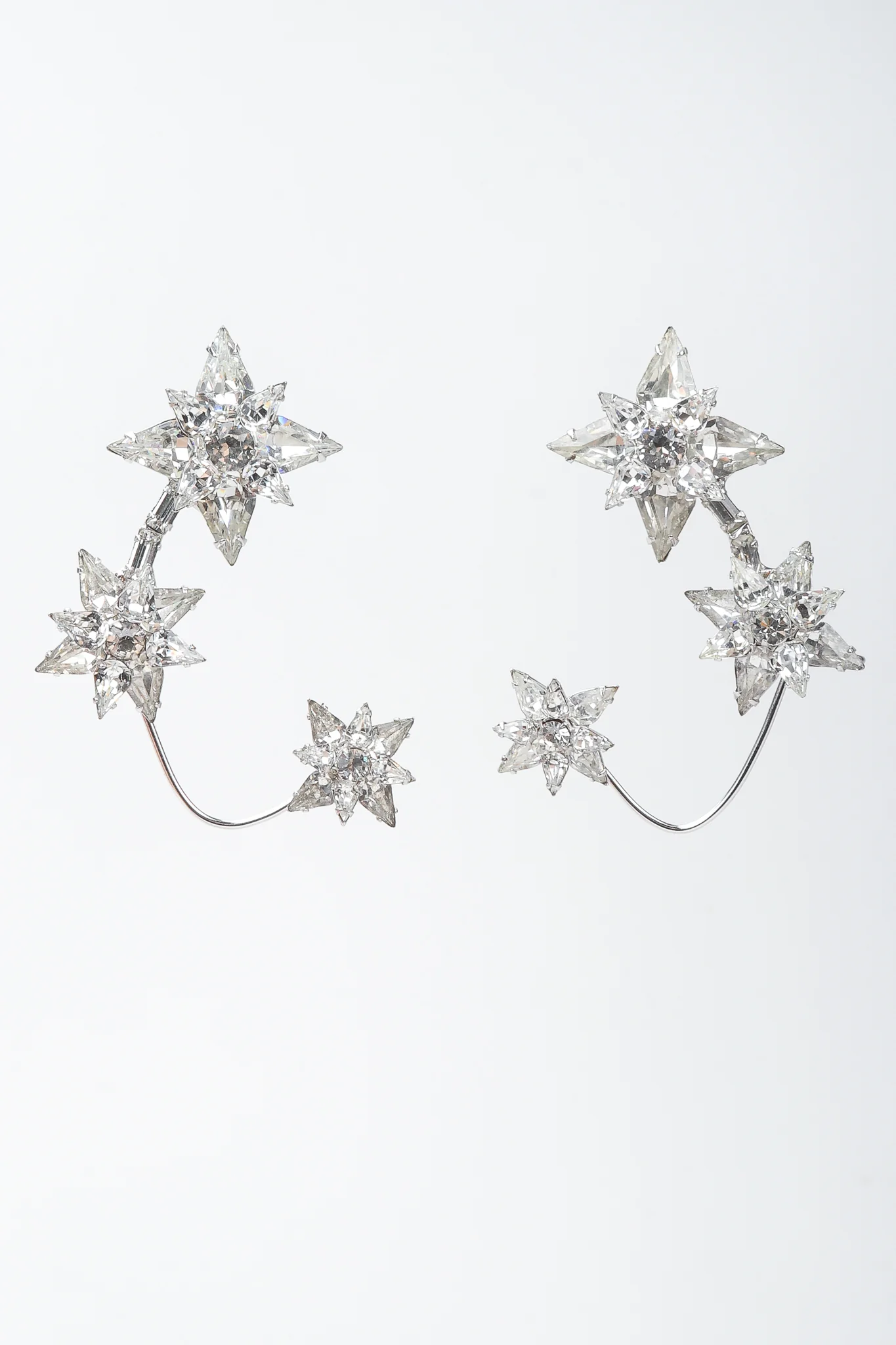 Crystal Star Ear Hooks - Image 3