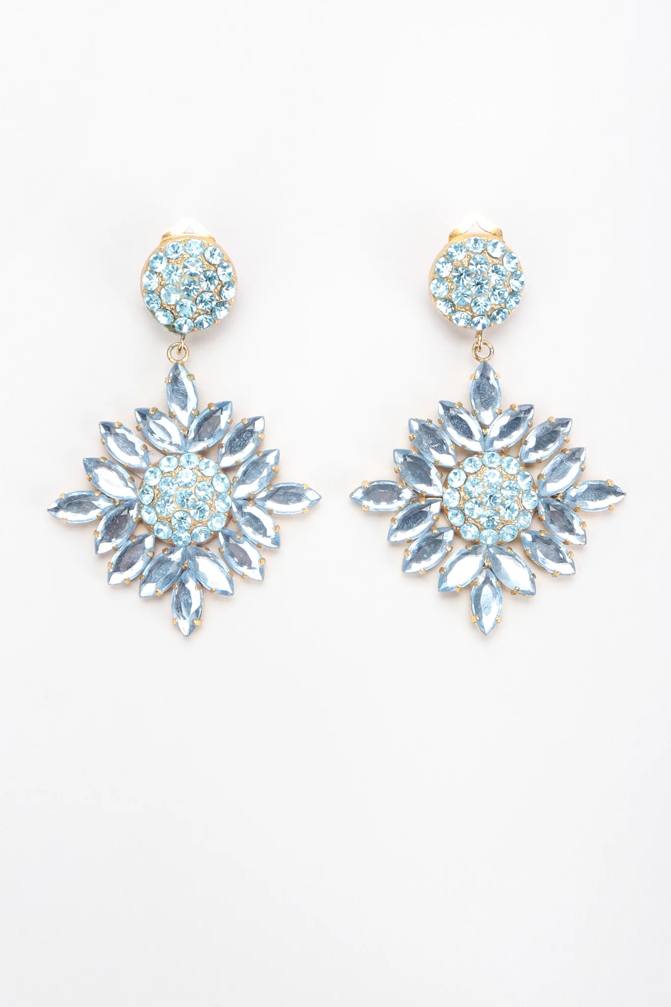 Crystal Daisy Earrings - Image 5