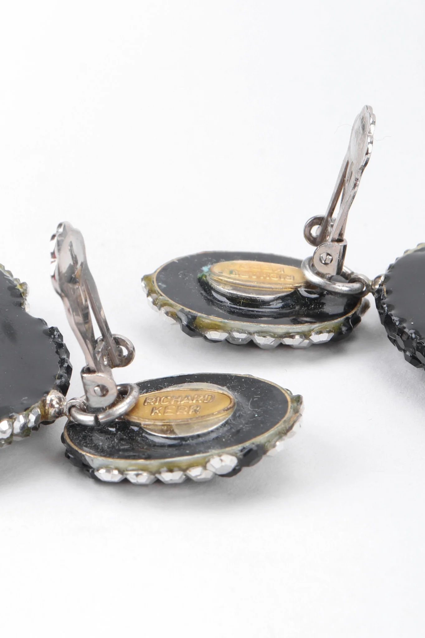 Crystal Swirl Hoop Earrings - Image 11