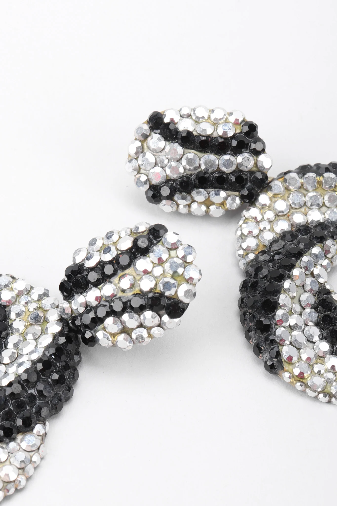 Crystal Swirl Hoop Earrings - Image 7