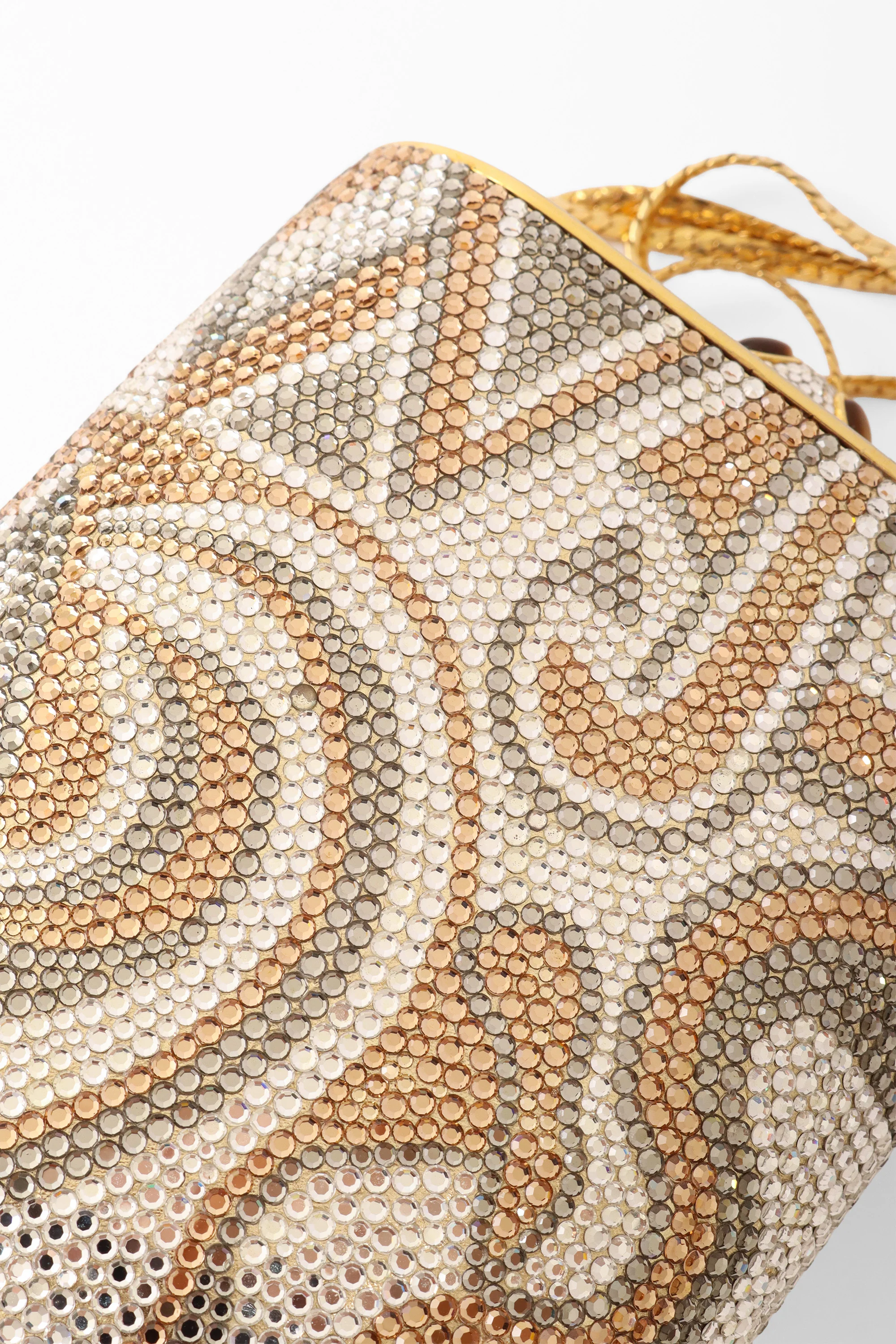 Crystal Swirl Minaudière Box Bag - Image 9