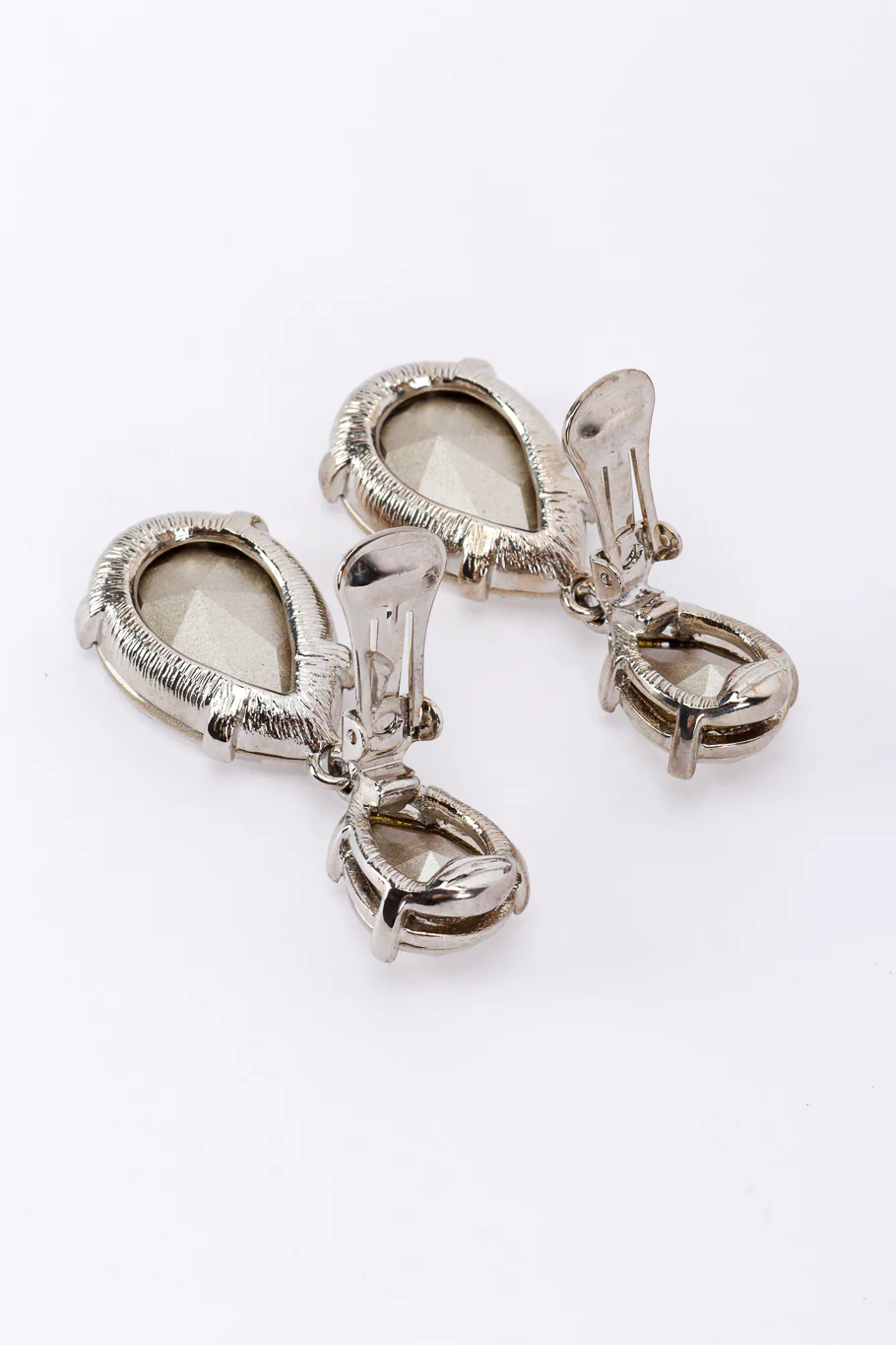 Crystal Teardrop Earrings - Image 4