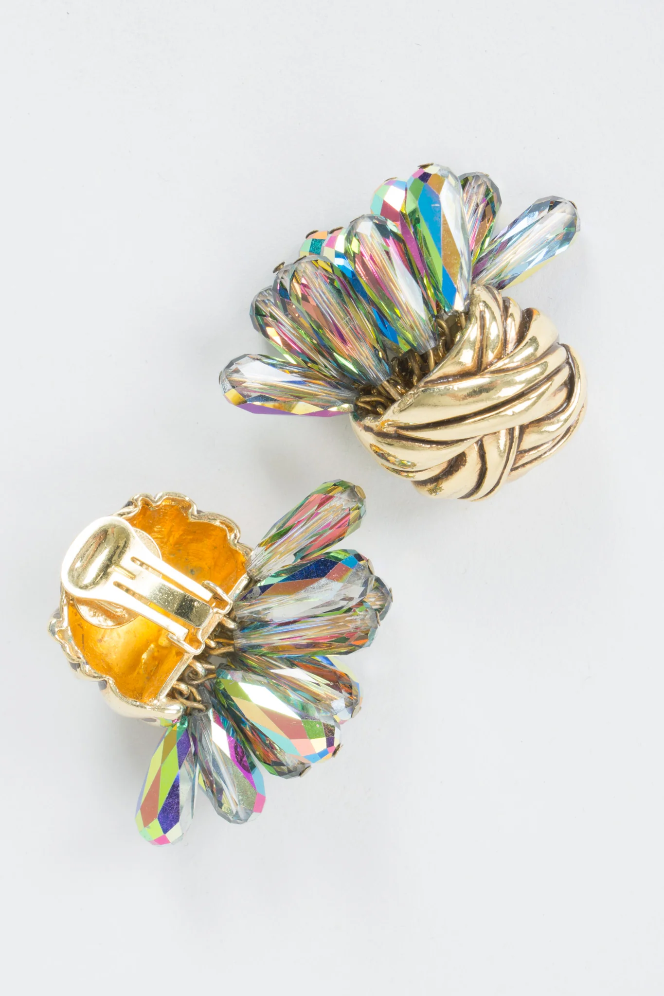Crystal Turban Earrings - Image 4