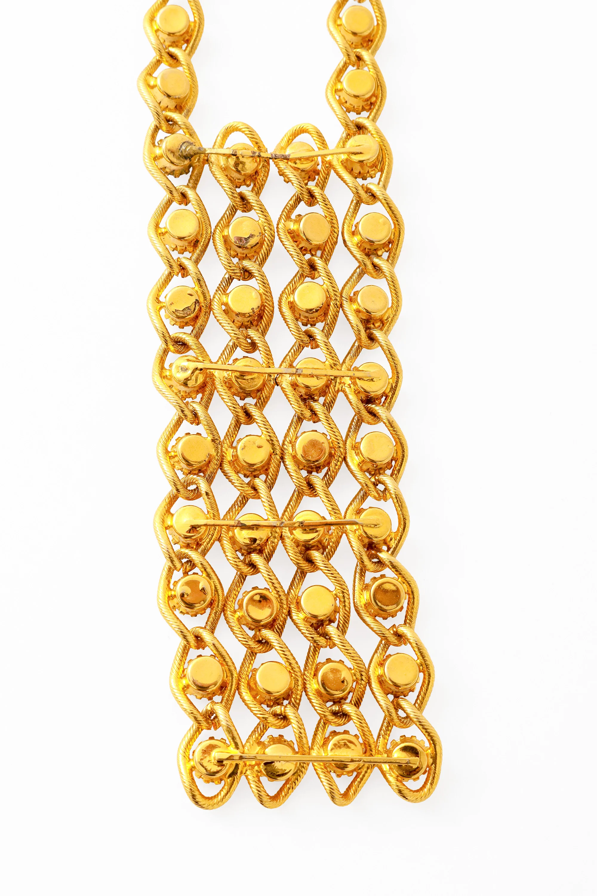 Crystal Twisted Chain Necklace - Image 5