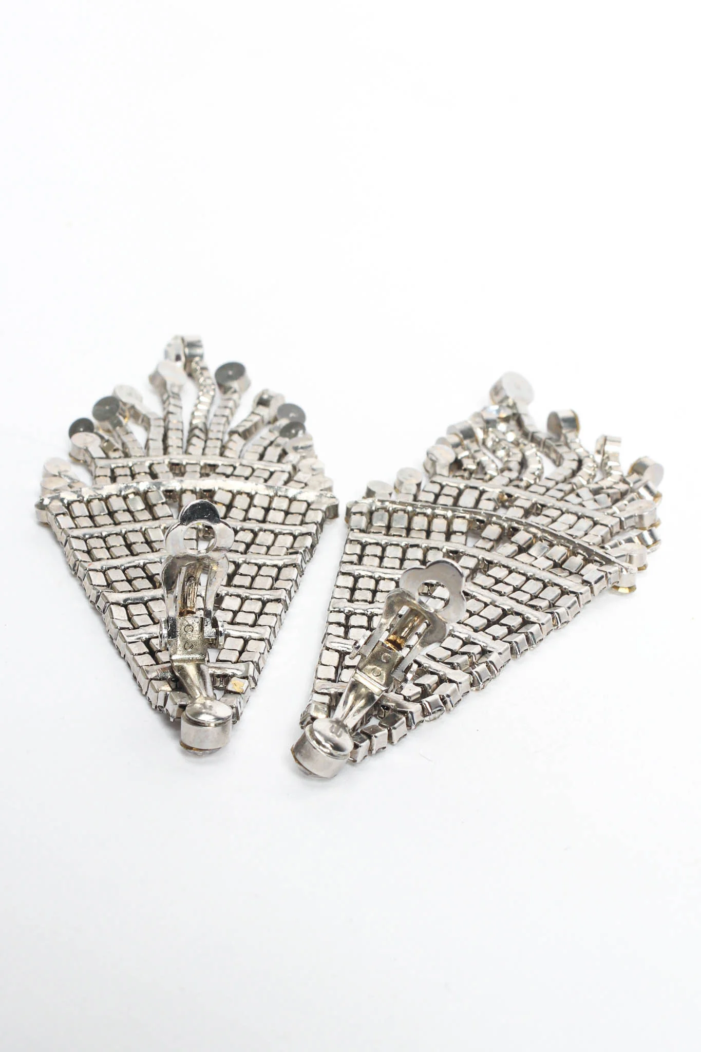 Waterfall Rhinestone Earrings - Image 7