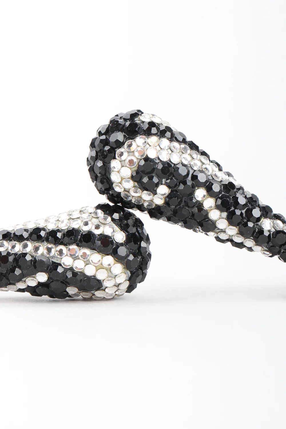 Crystal Zebra Drop Earrings - Image 3