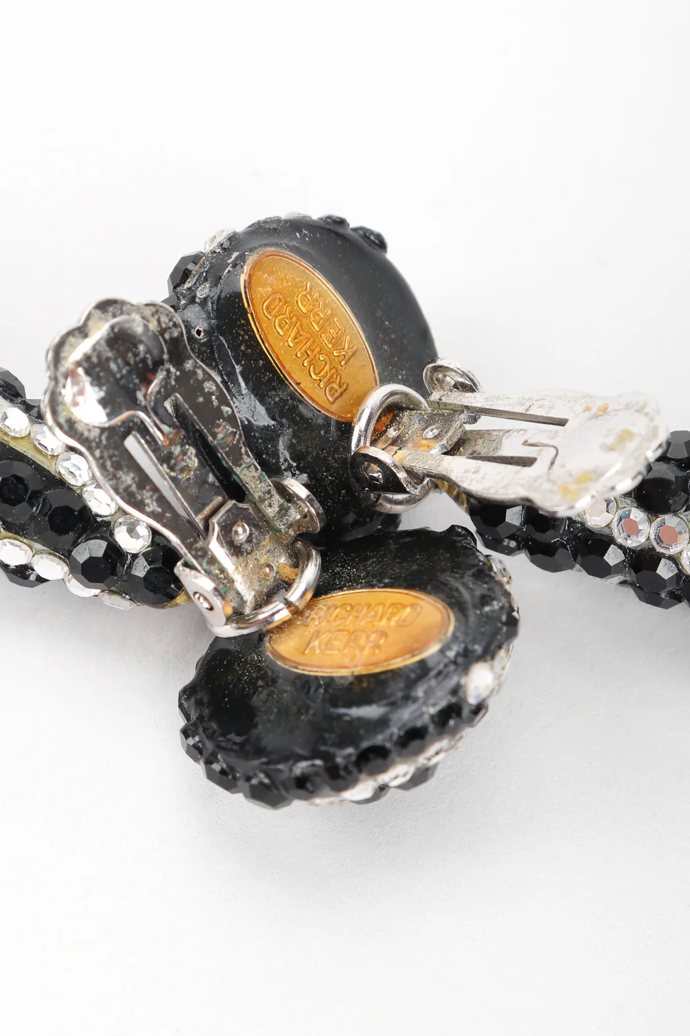 Crystal Zebra Drop Earrings - Image 9