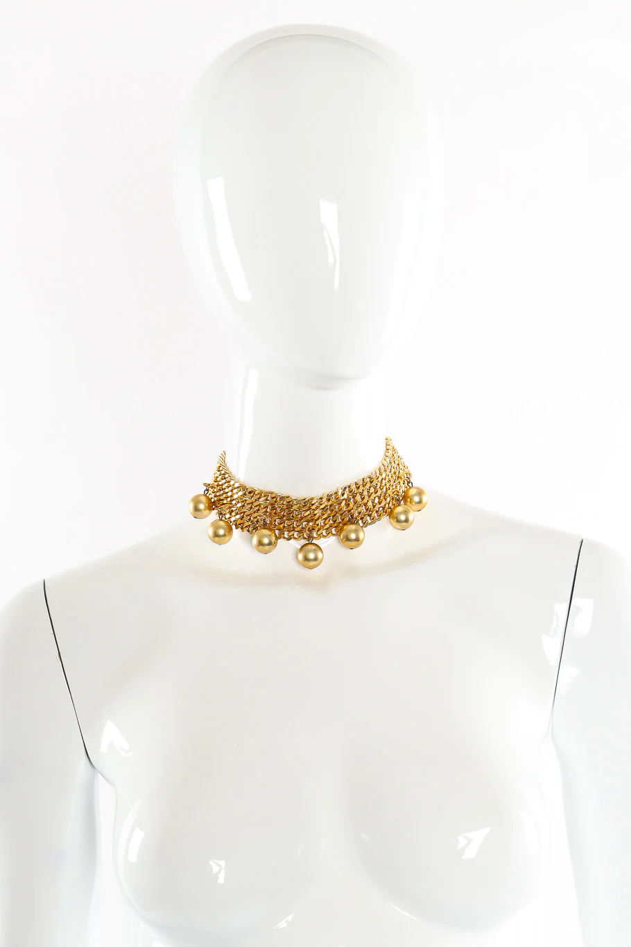 Curb Chain Bauble Collar - Image 2
