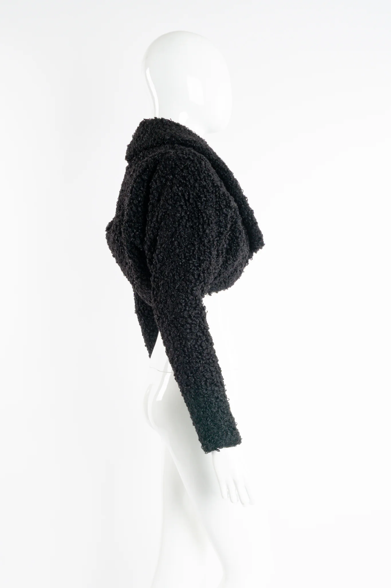 Curly Faux Fur Bolero - Image 9