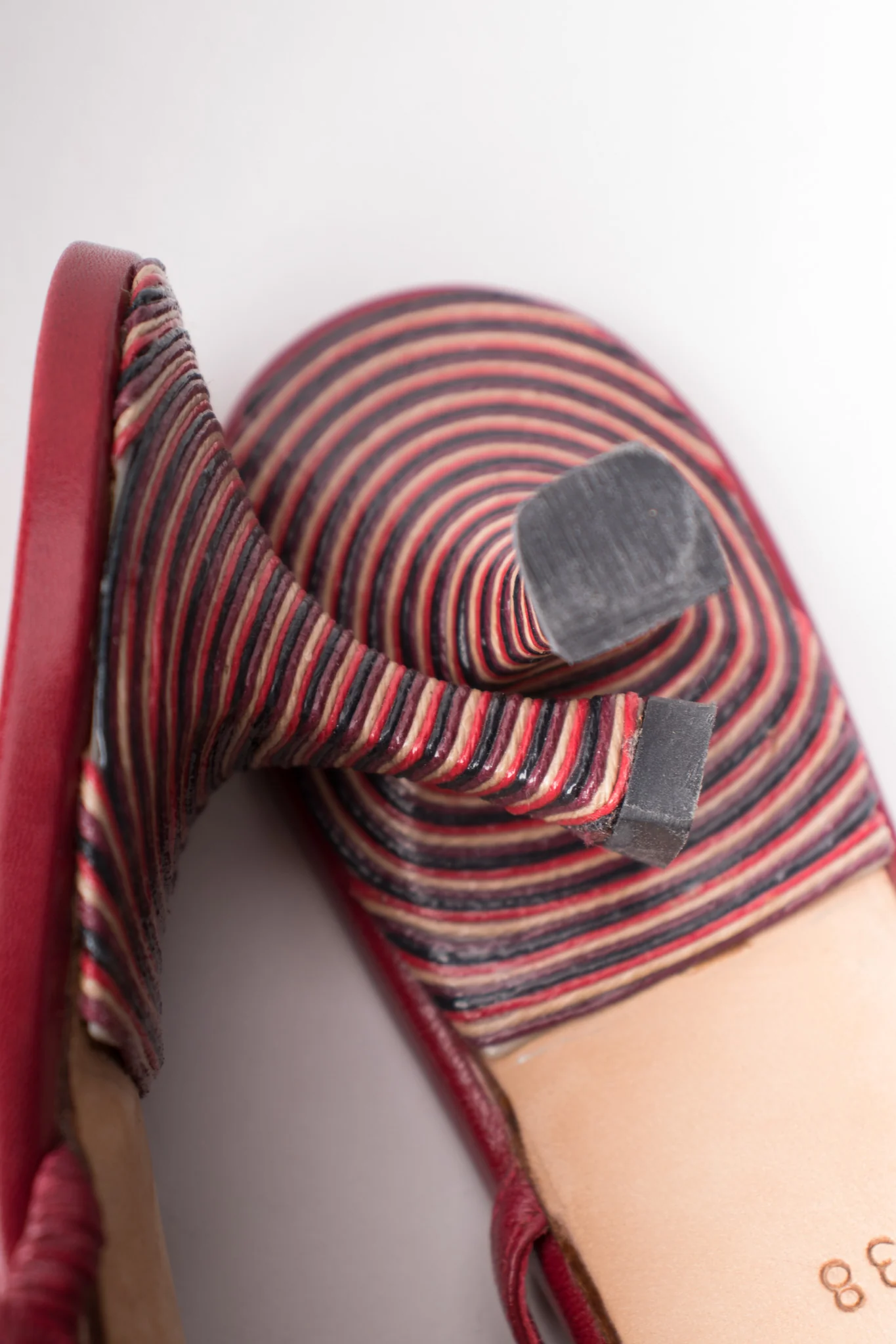 Currant Berry Fringed Mules - Image 13