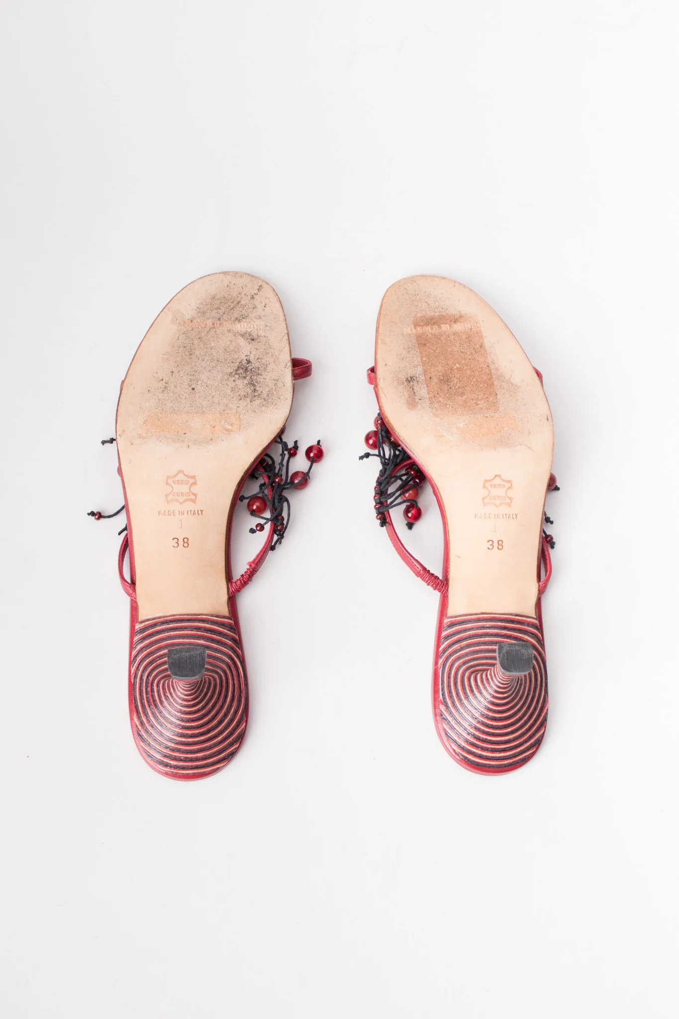 Currant Berry Fringed Mules - Image 15